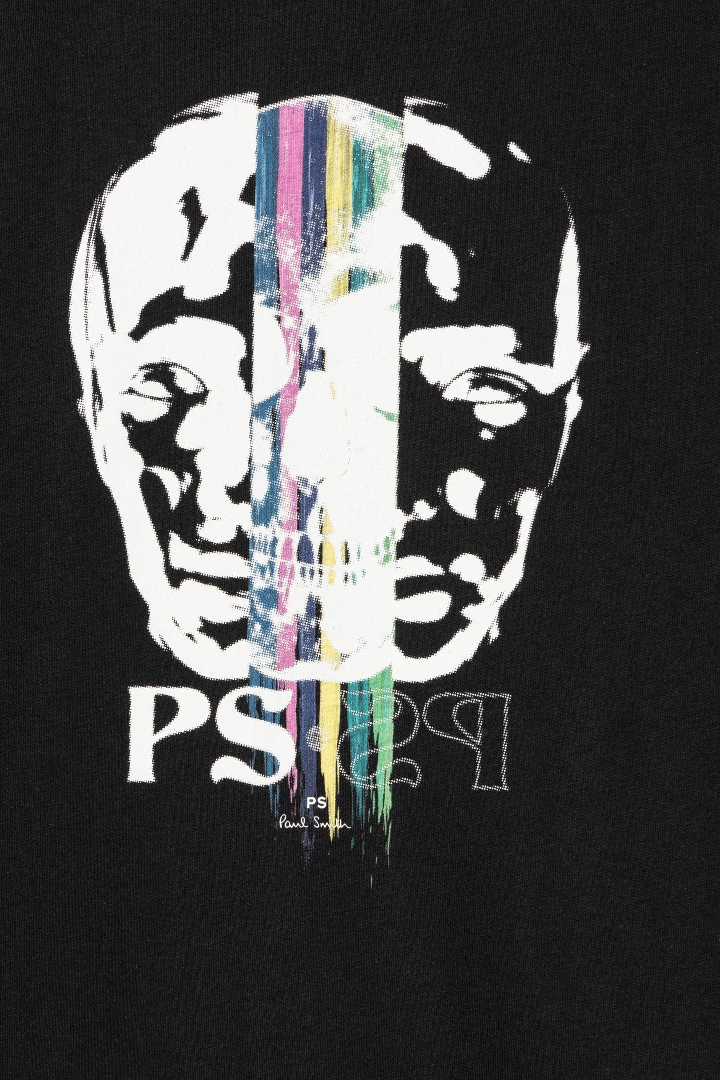 REG FIT TSHIRT OPPOSITE FACES BLACK 2