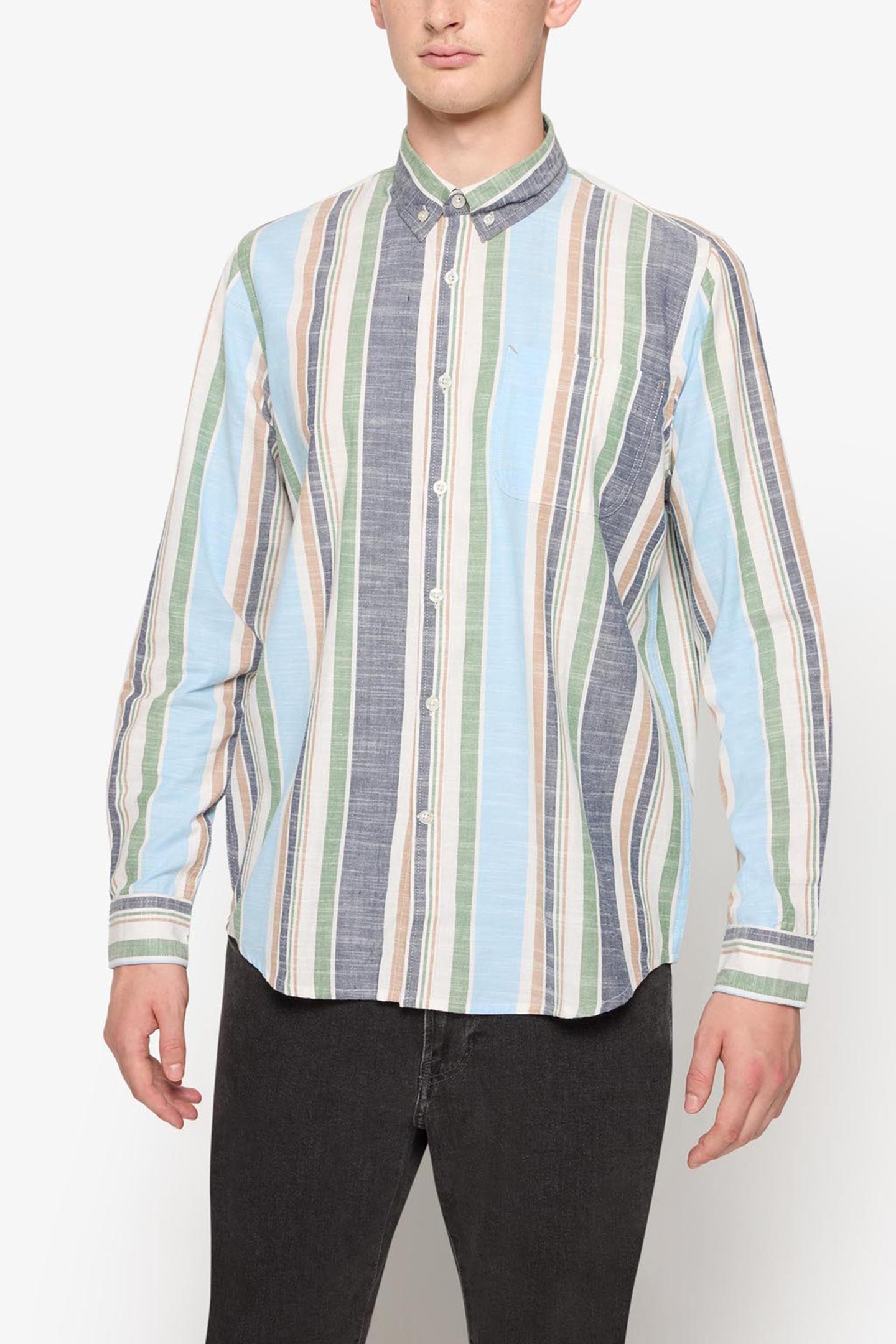 PILUSI STRIPE SOFT BLUE CAPTAIN 1