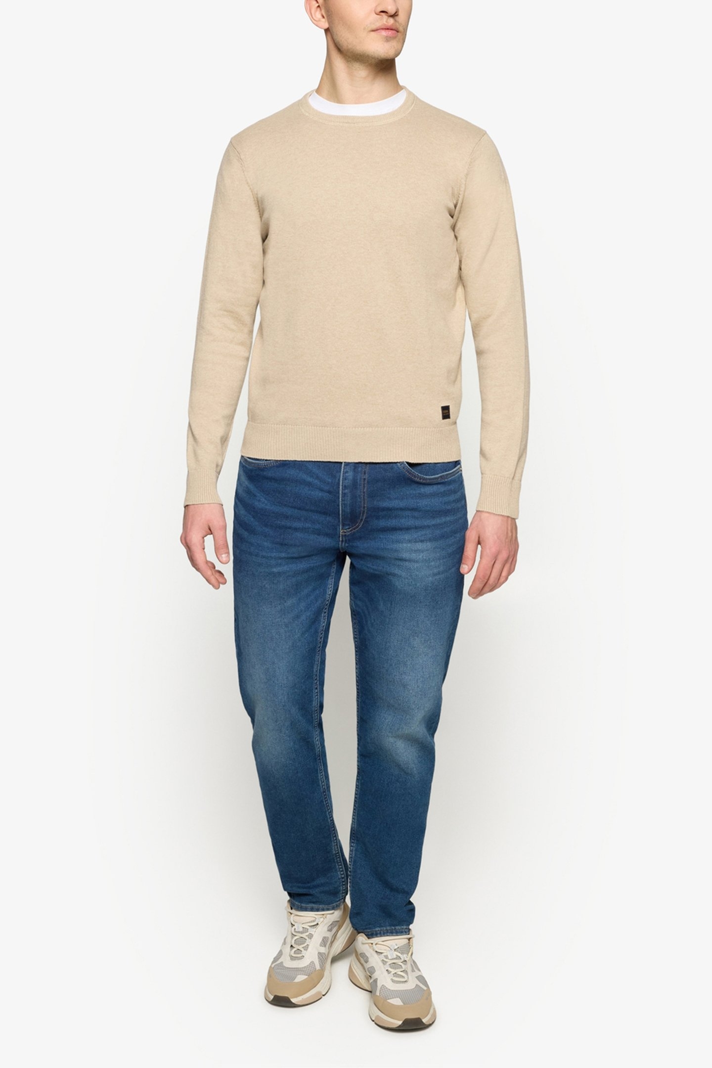 VICESI CREW + STRAW BEIGE MEL 3