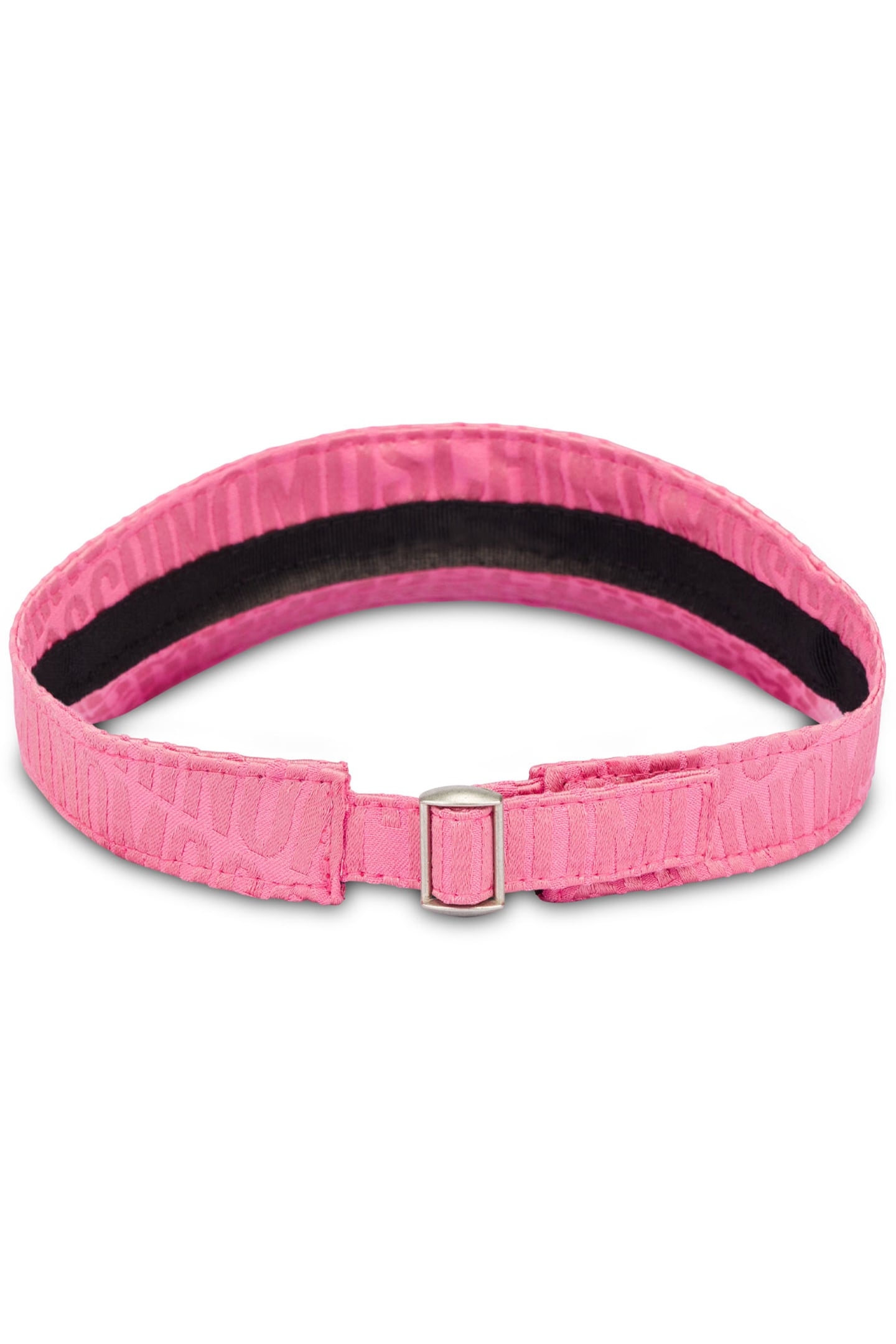 NYLON VISOR ALLOVER LOGO PINK 2