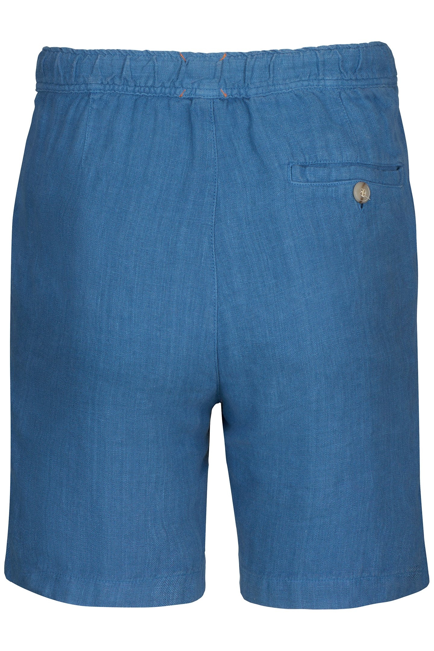 AMALFI LINEN SHORT SLATE BLUE 2
