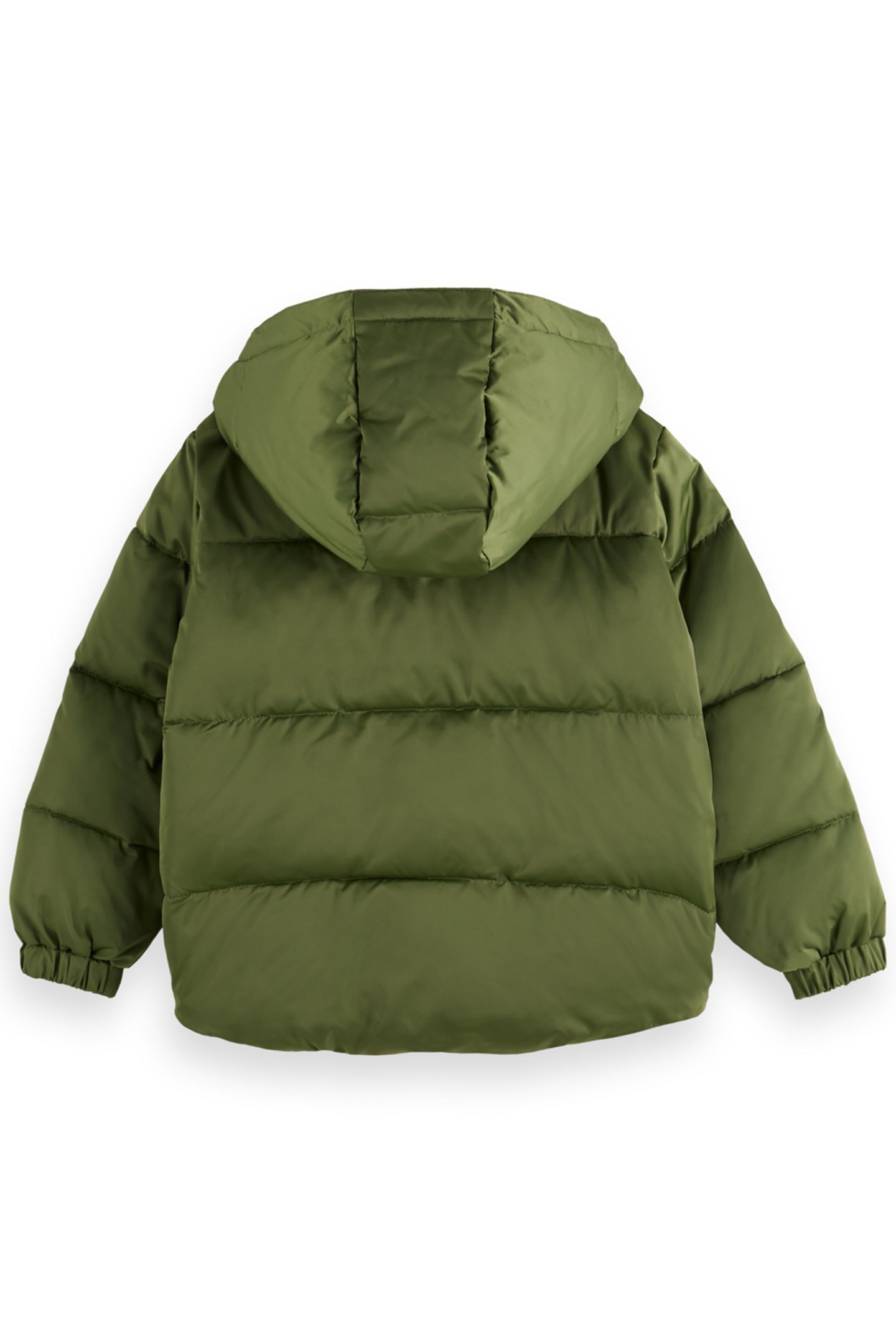 GIRL SHORT PUFFER JACKET NEW MILITARY 2