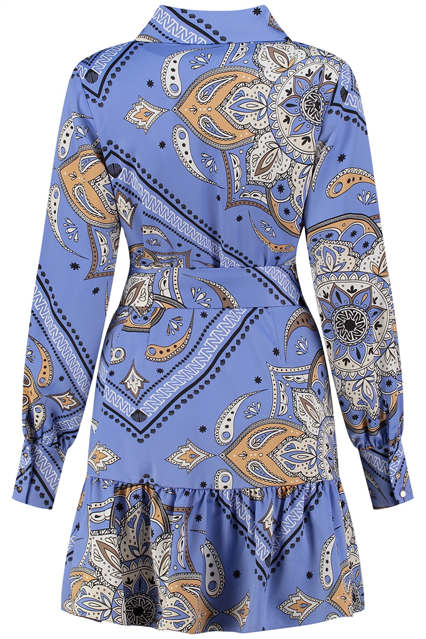 LOREN MANDALA DRESS PINE GREEN 2