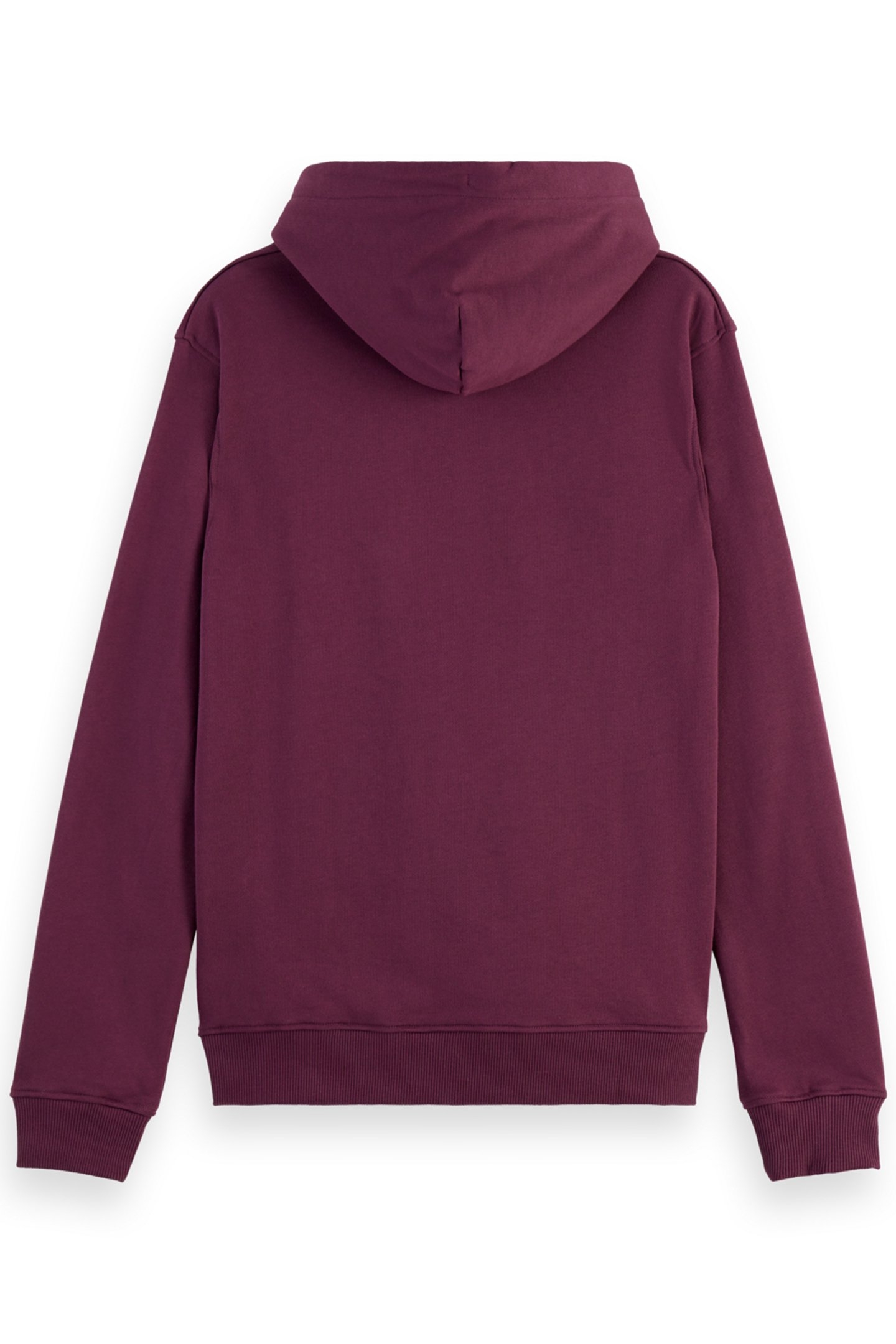 ESSENTIAL LOGO BADGE HOODIE DARK GRAPE 5