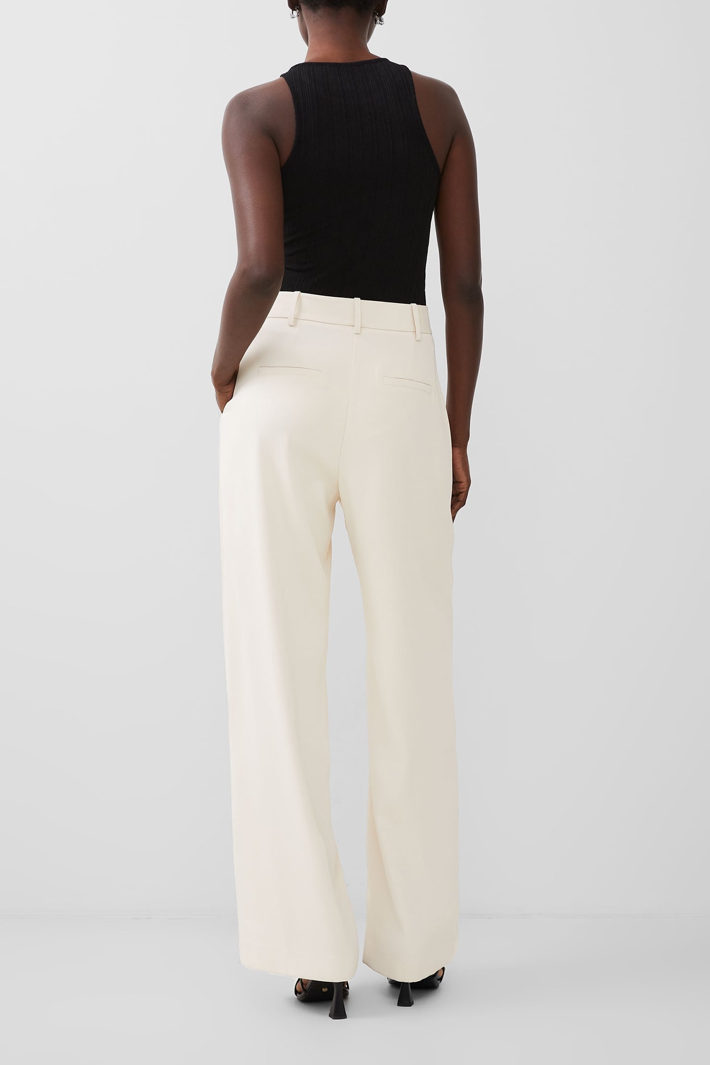 HARRIE SUITING TROUSER CLASSIC CREAM 2