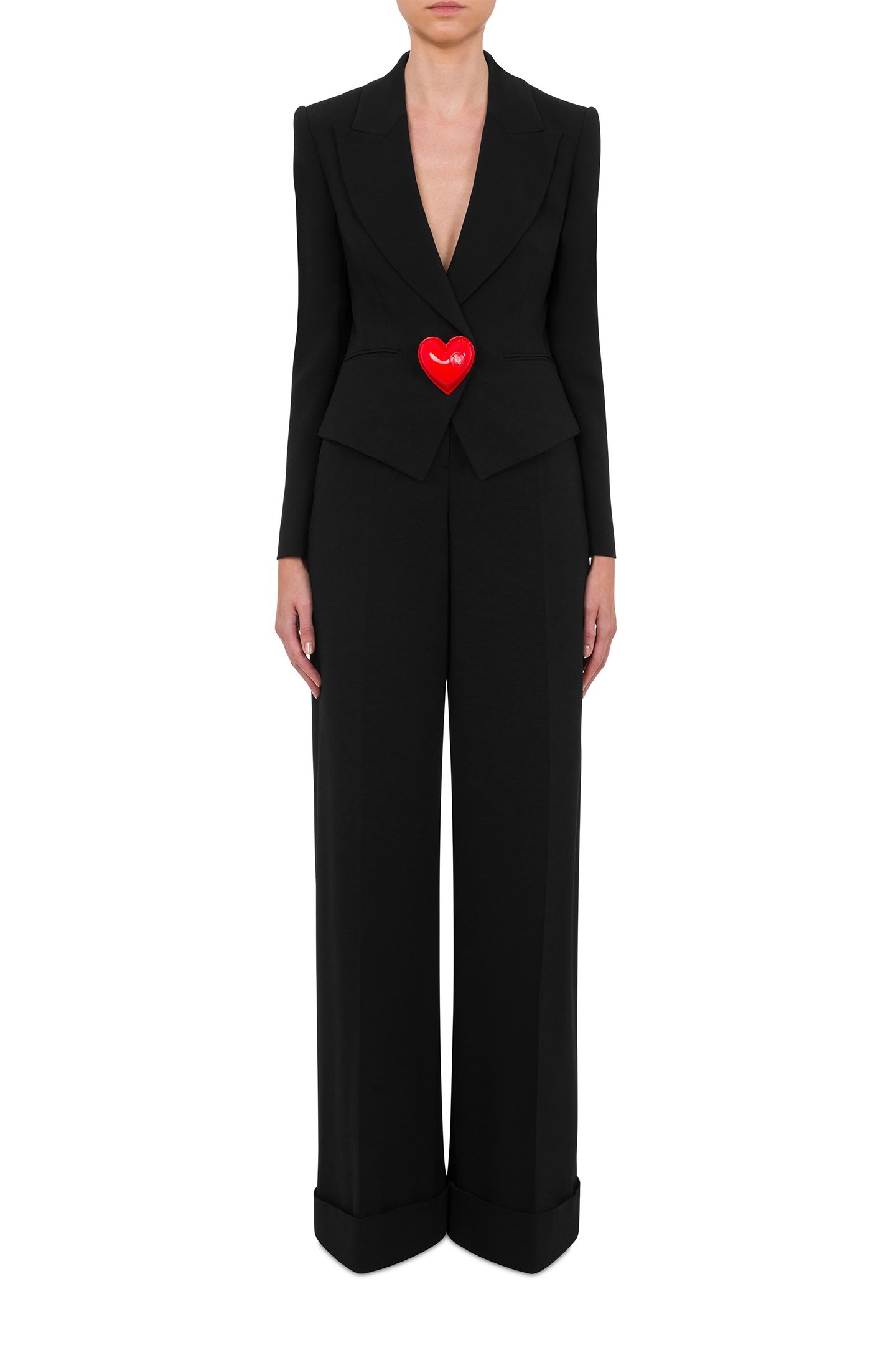 INFLATABLE HEART CADY JACKET BLACK 1