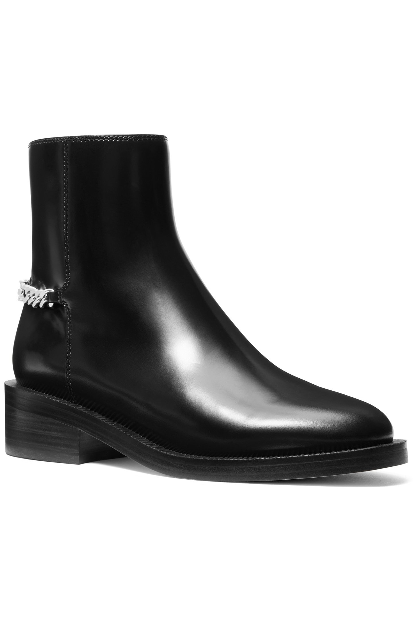 CARLILSE FLAT BOOT IN BLACK 3