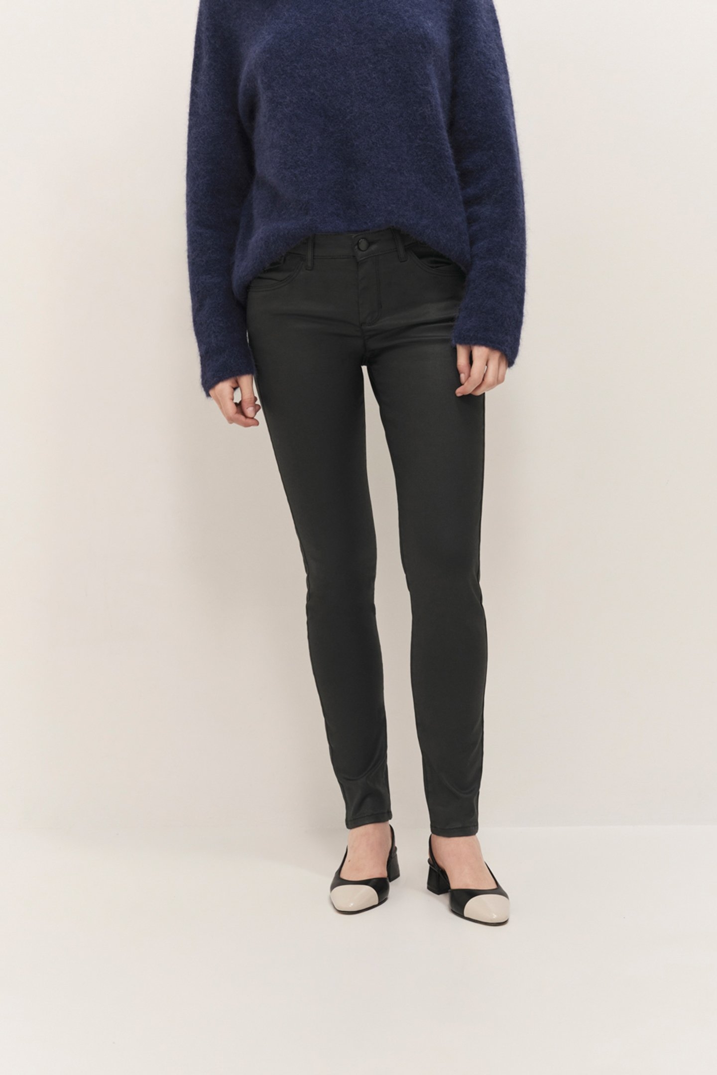 THE CHARLIE . RAW CROPPED STRAIGHT JEANS 1