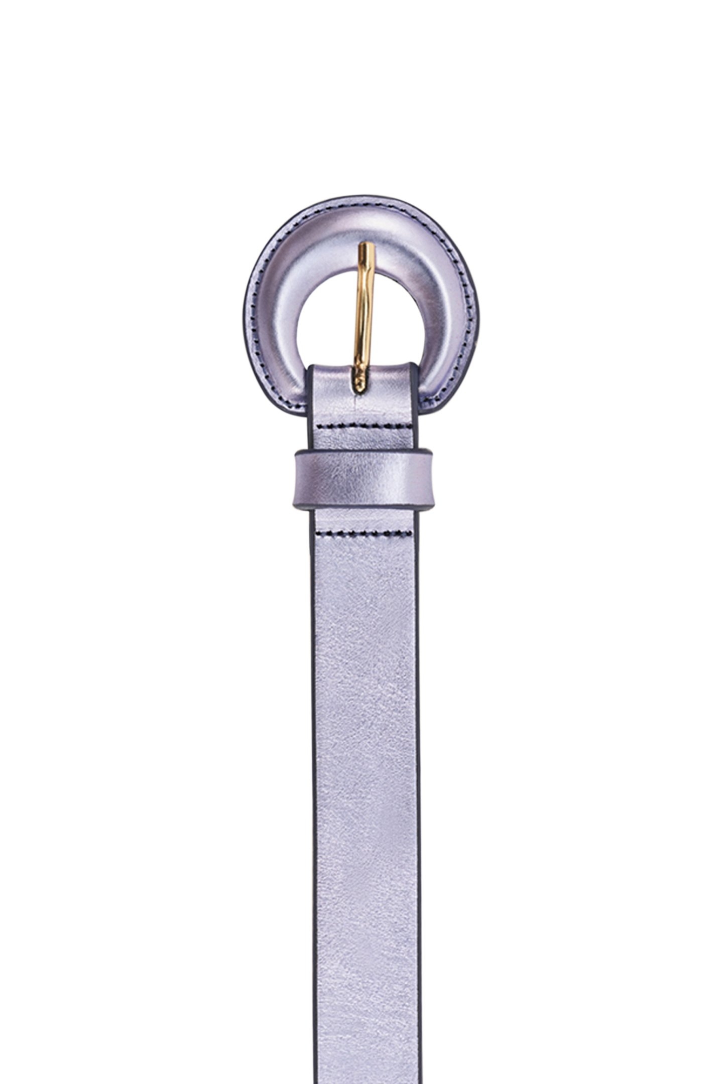 ANDREW - PURPLE BELT IN METALLIC LEATHER 2