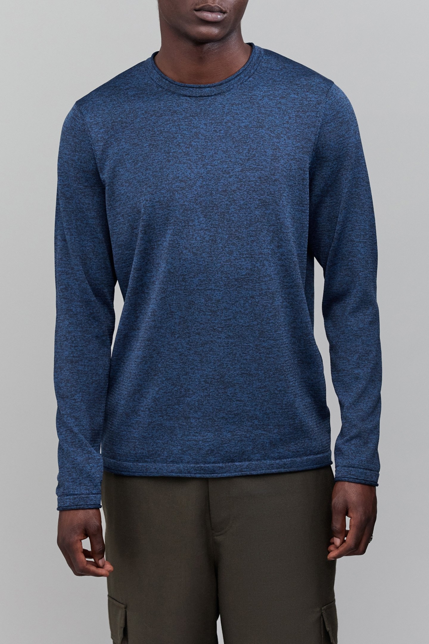 COBALT FINE KNIT SWEATER 1