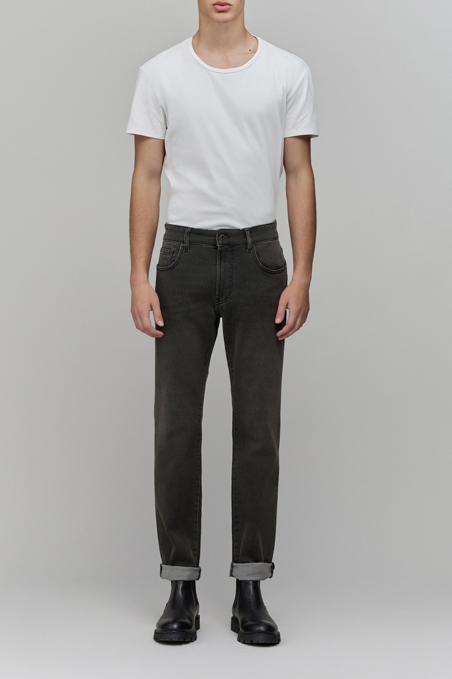 BRUCE KHAKI SLIM JEANS 3
