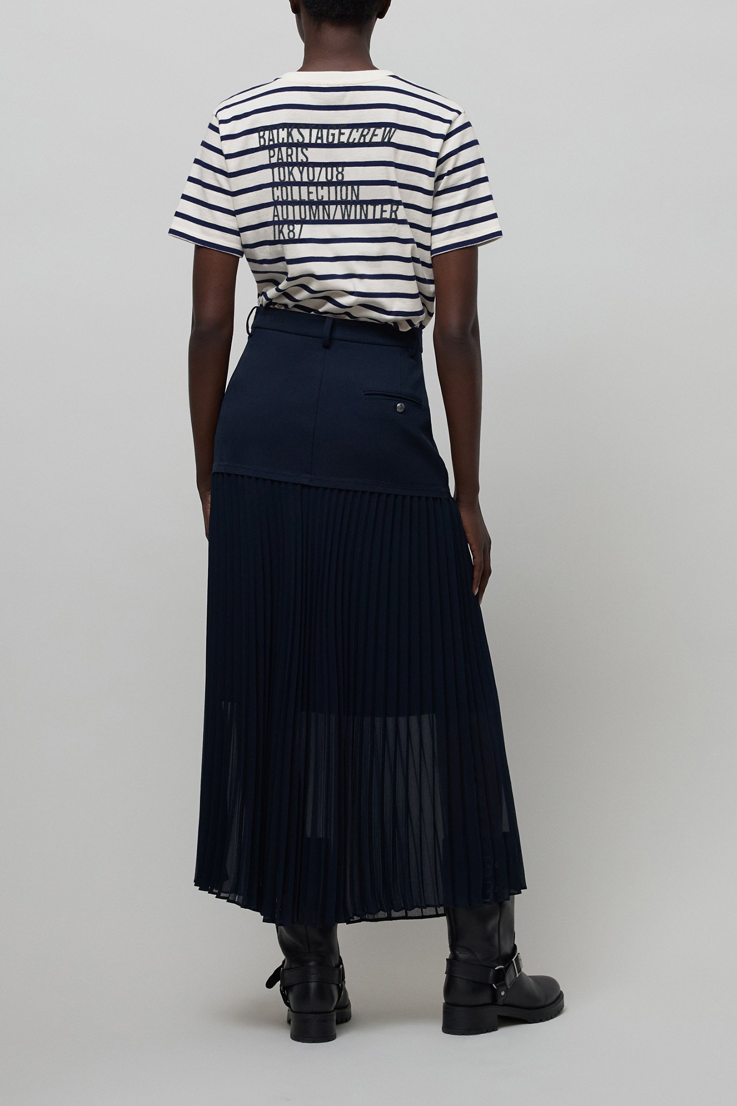 GLITTER MESSAGE SAILOR TEE-SHIRT BACK 4