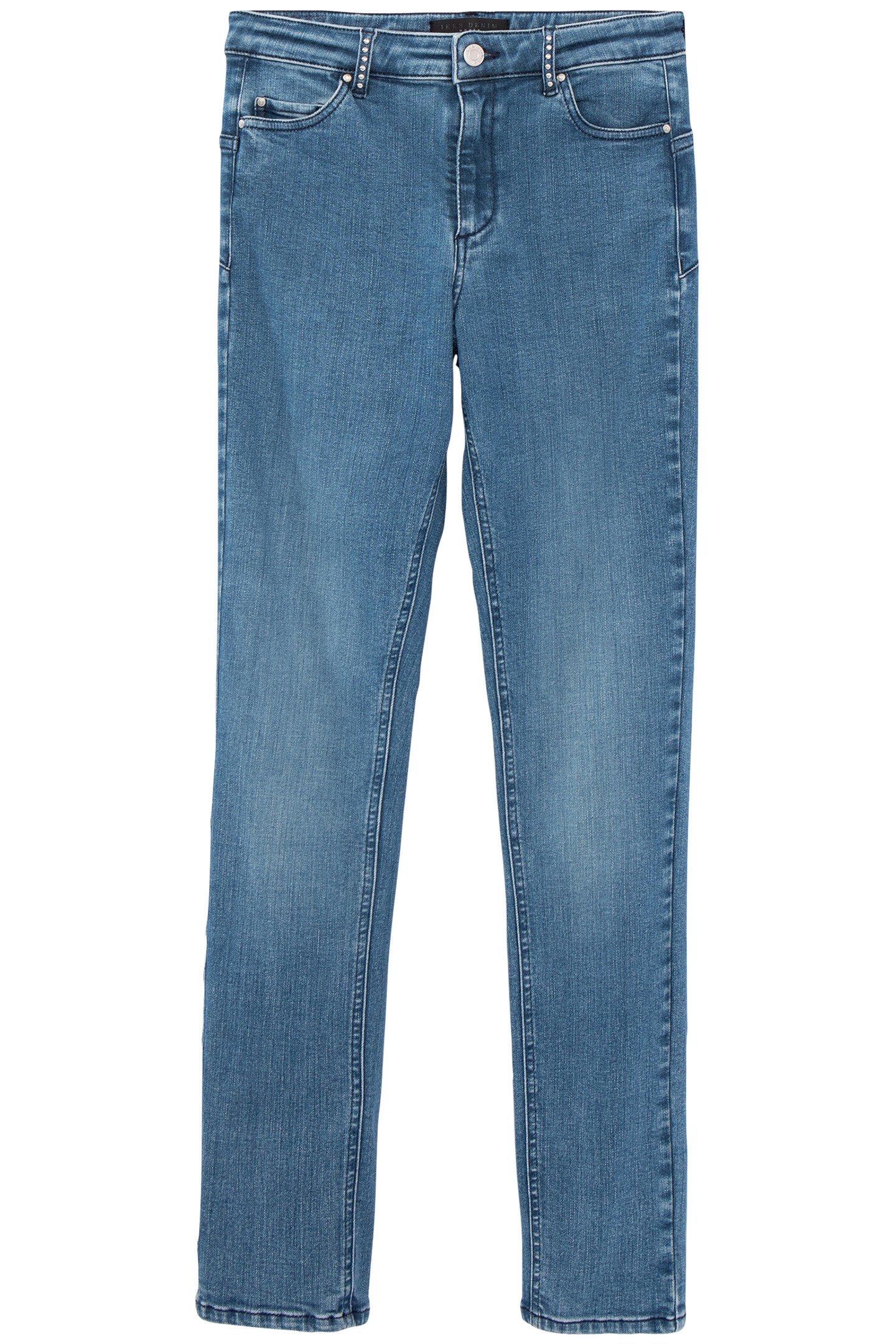 BLUE POWERSTRETCH SCULPT UP SLIM JEANS WITH STUD 5