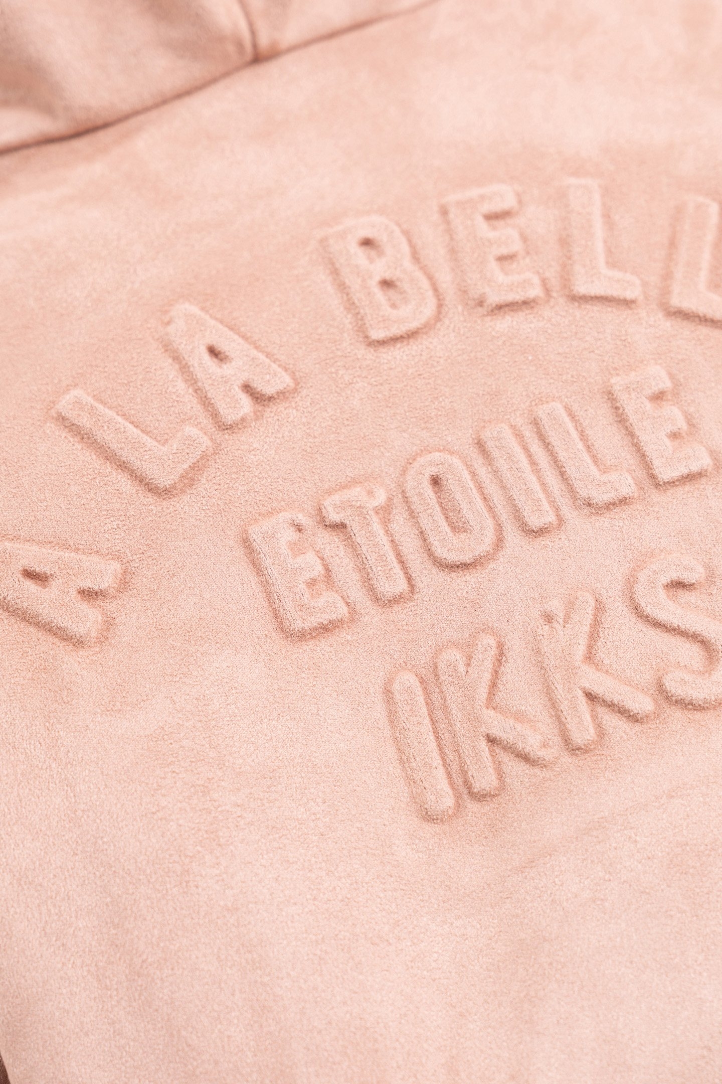 GIRL'S PINK SUEDE AND FUR COAT 6