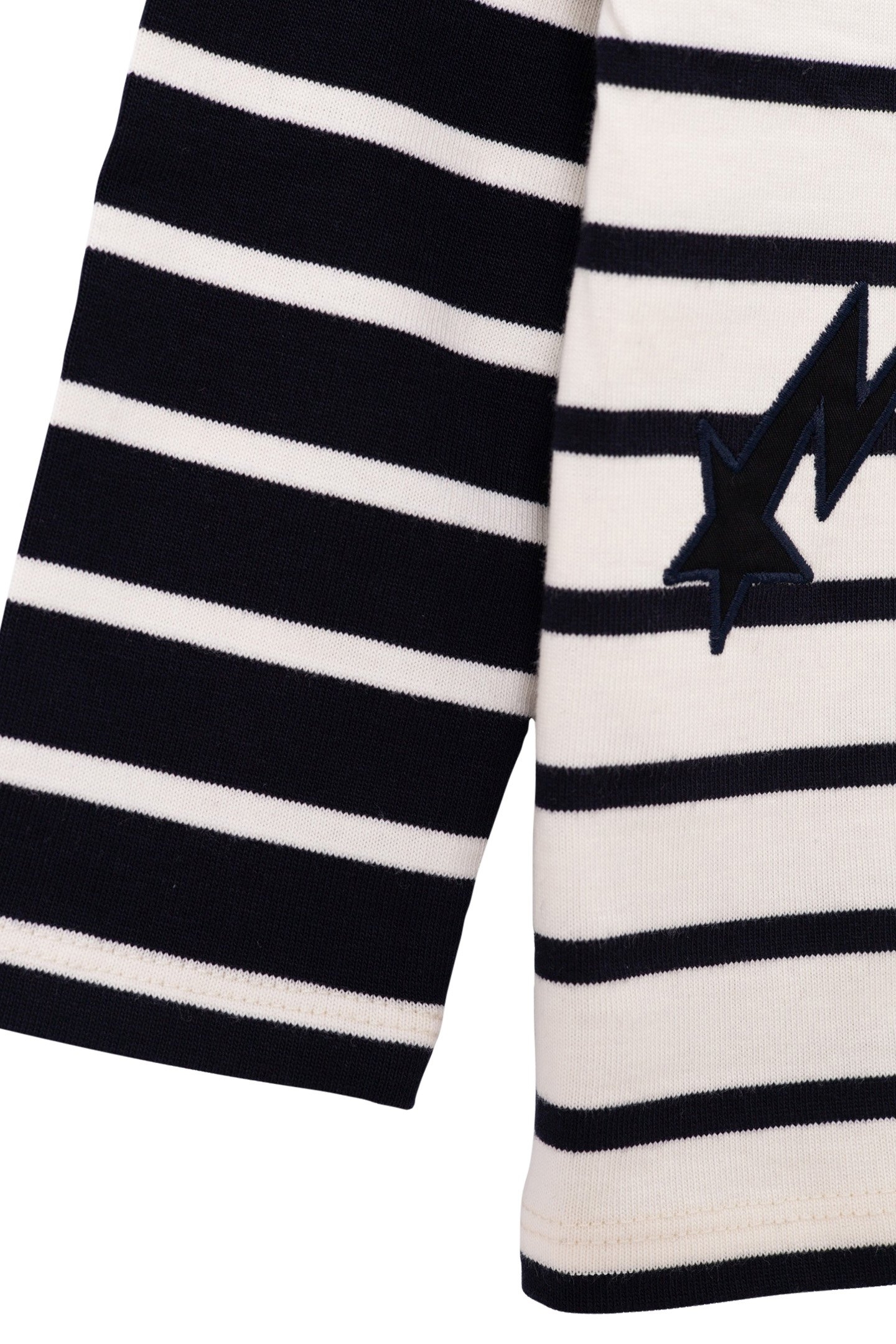 BOY'S ECRU SAILOR T-SHIRT WITH CONTRASTING SLEEVES 6