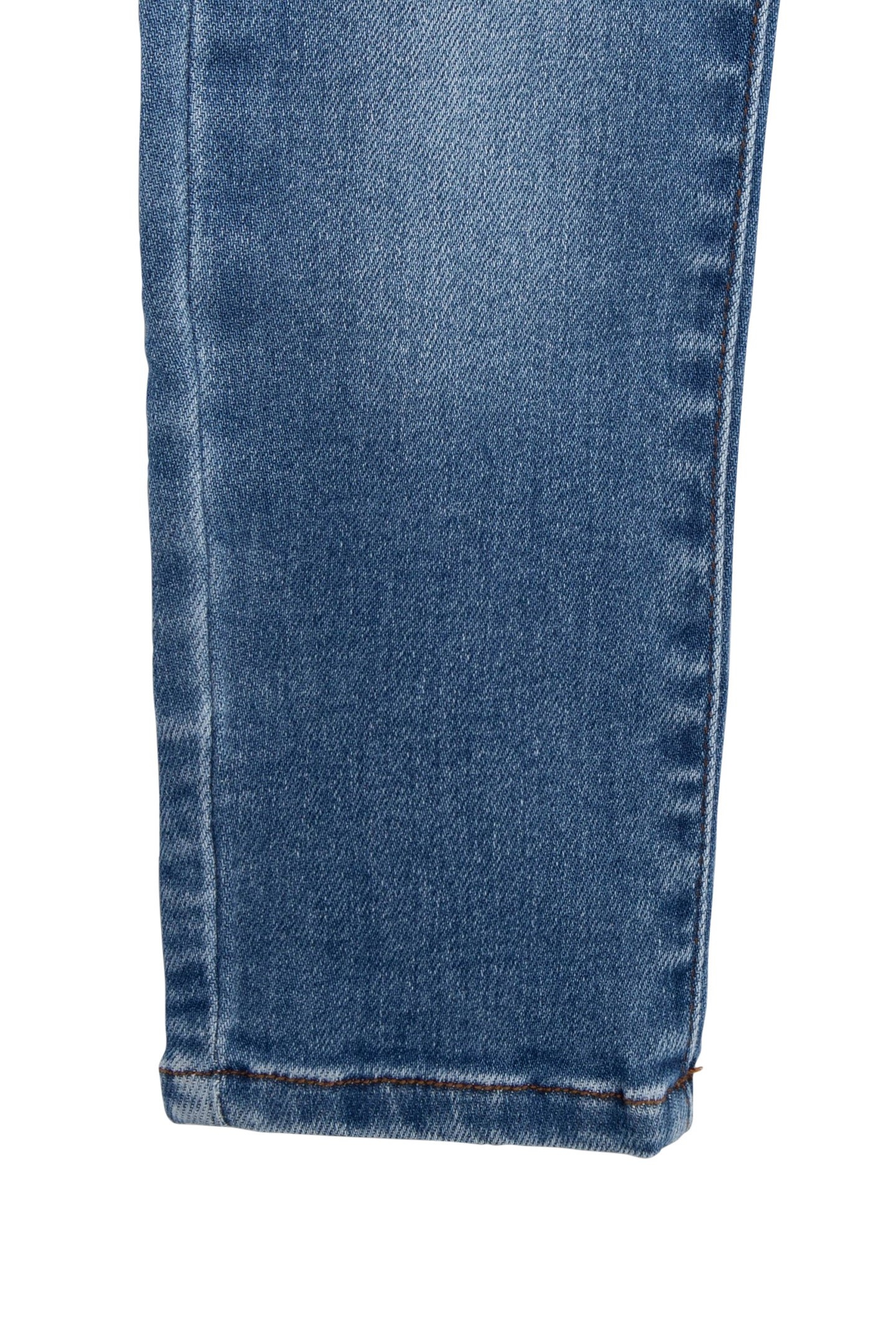 BOYS' BLUE HEAVY-DUTY STRAIGHT-LEG JEANS 6