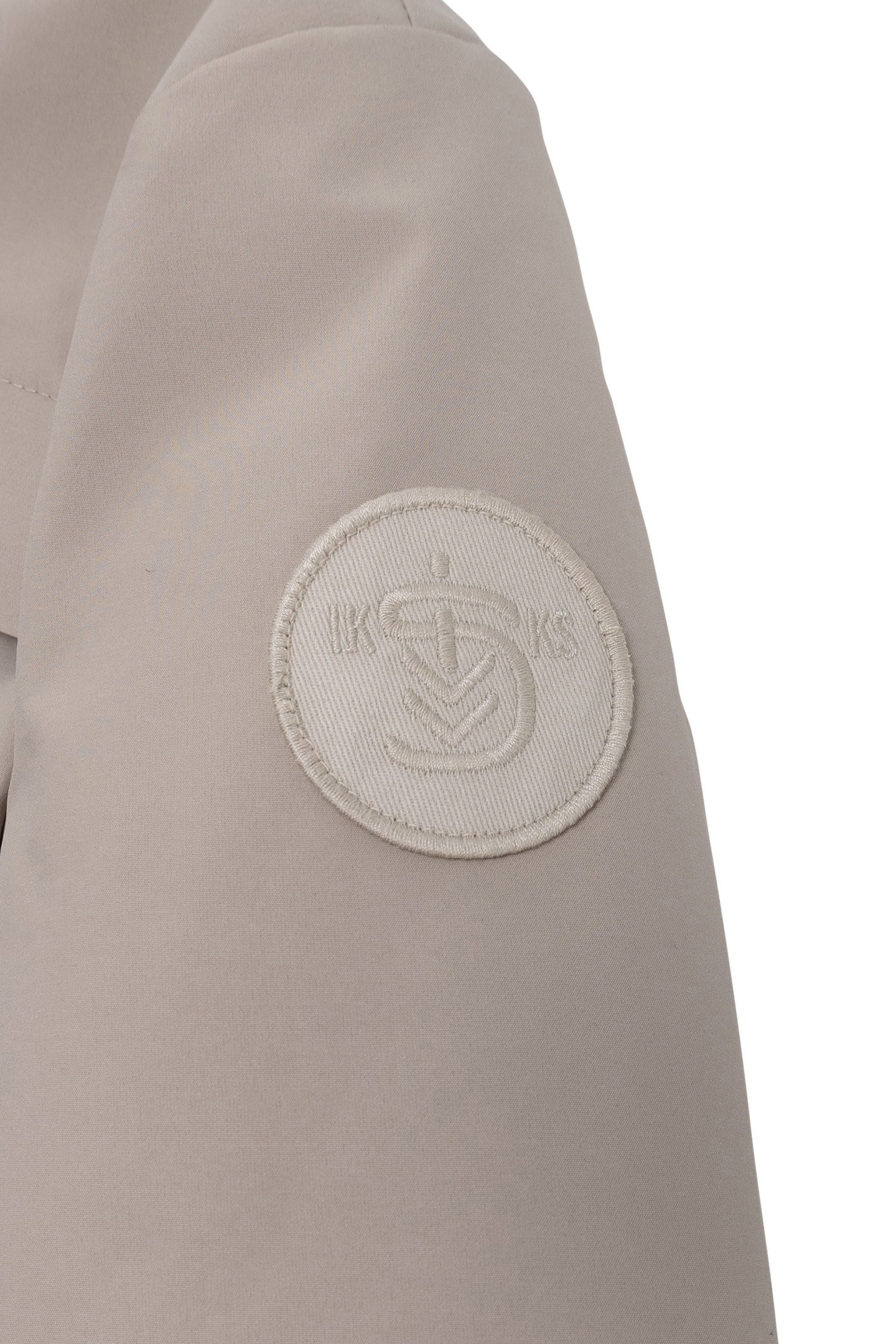 BOY'S RECYCLED BEIGE PARKA WITH MAGNETIC FASTENING 5