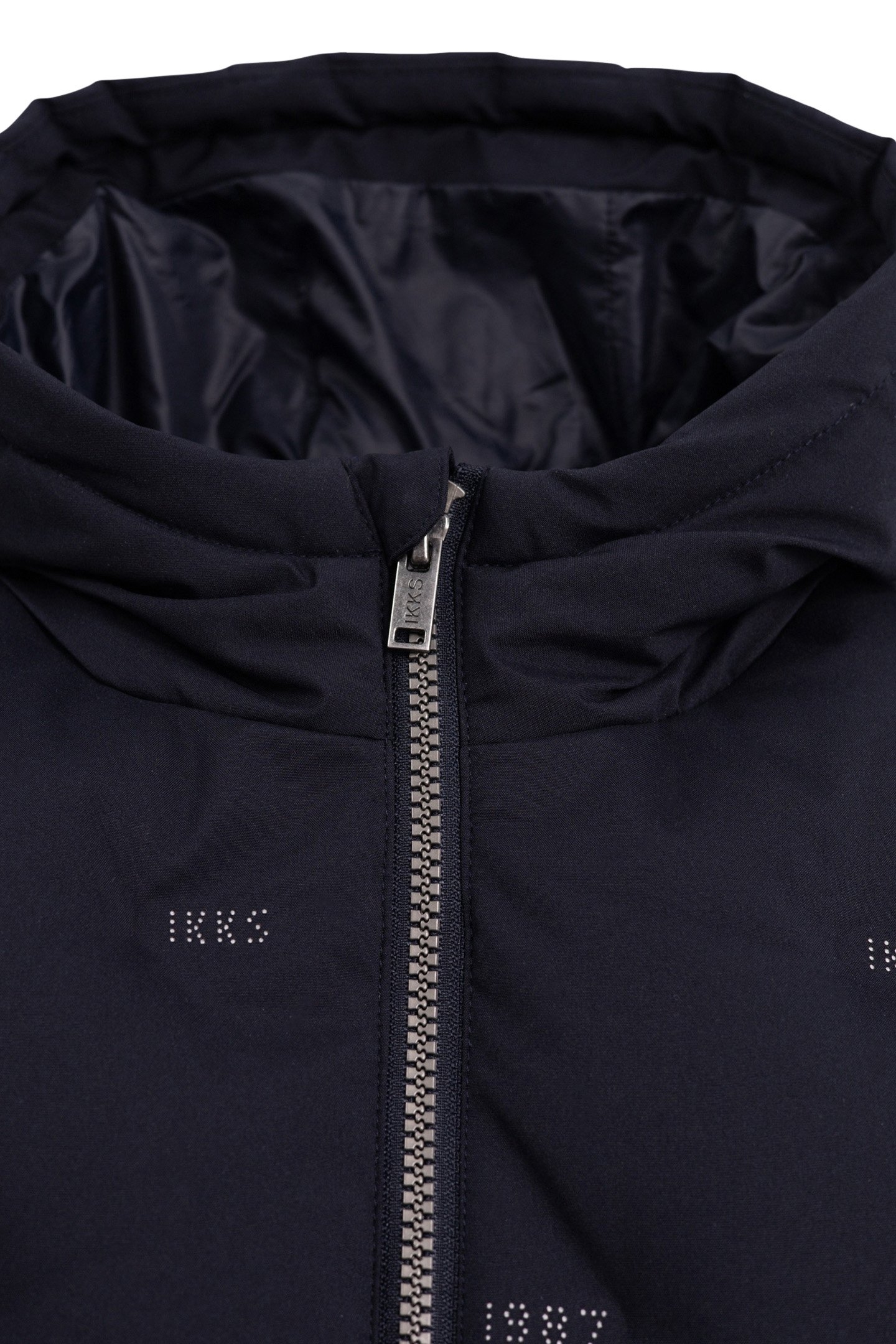 BOYS' NAVY DOWN JACKET WITH REMOVABLE SLEEVES 5