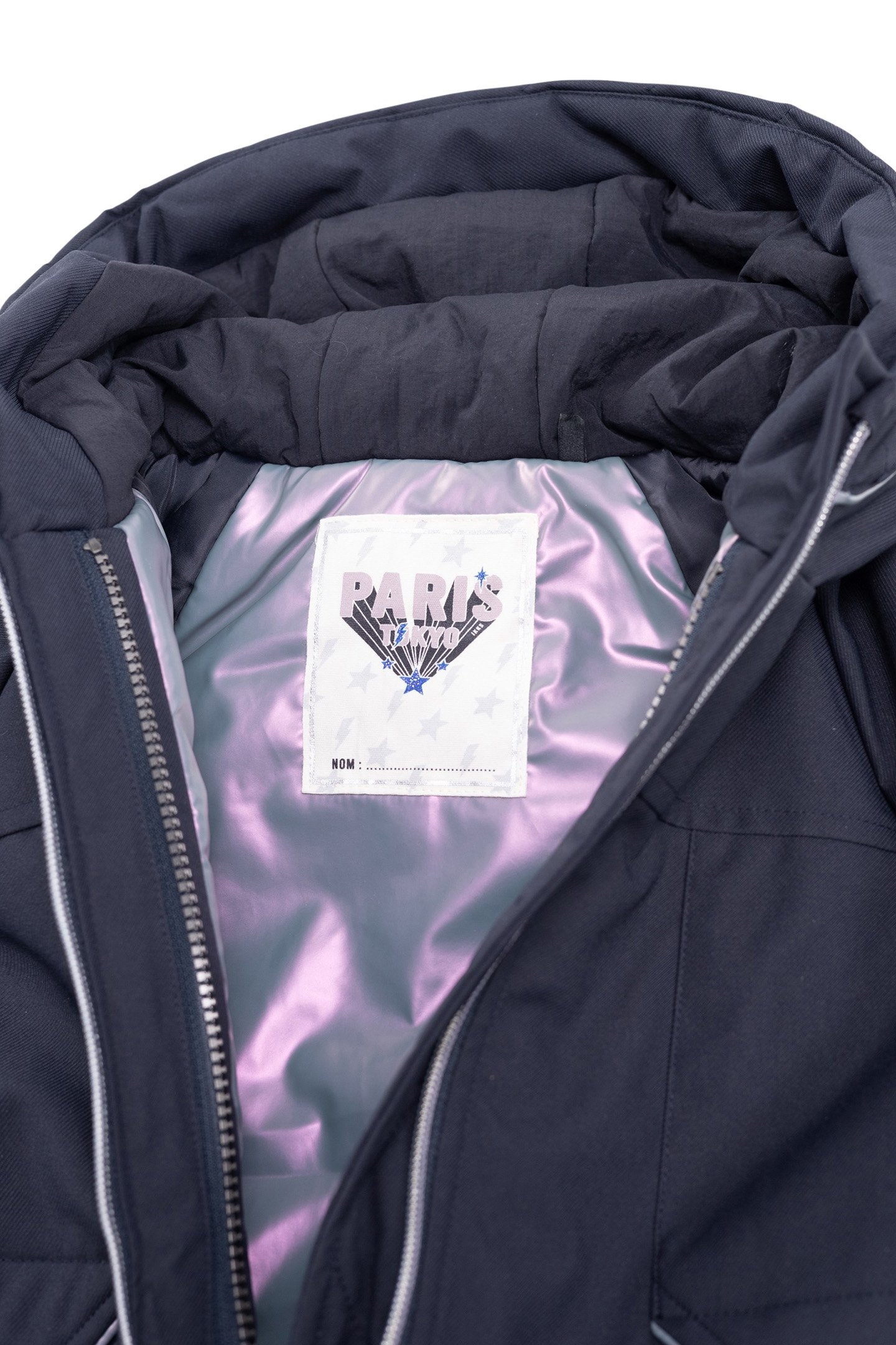 GIRL’S 2-IN-1 NAVY STARS AND LIGHTNING PARKA/PADDED JACKET 5