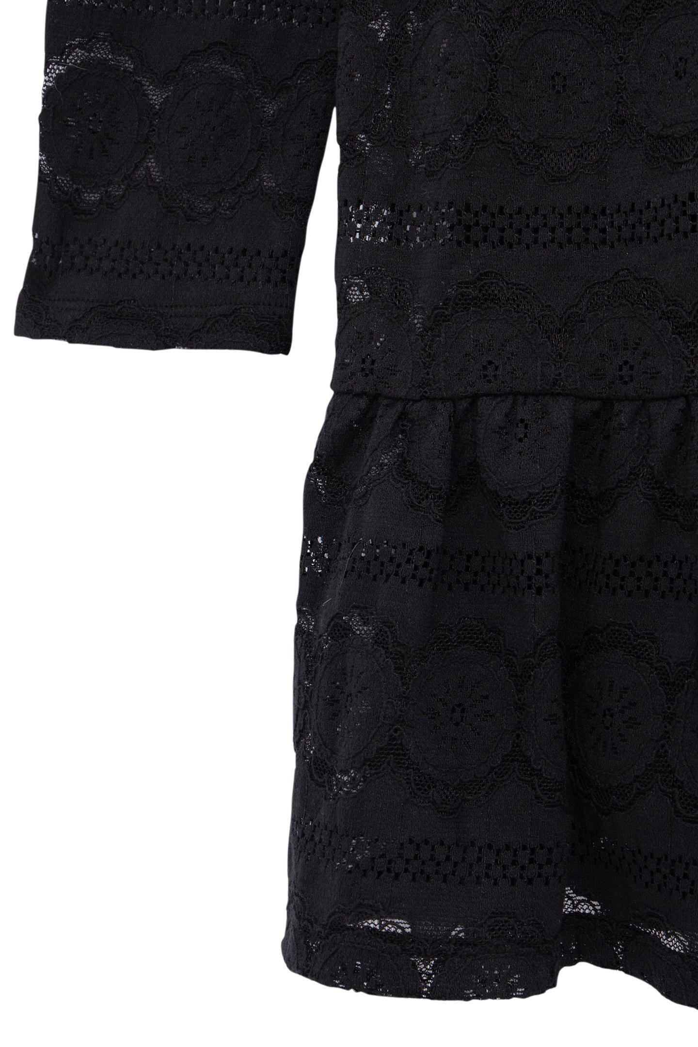 GIRL'S ALL-LACE BLACK DRESS 4