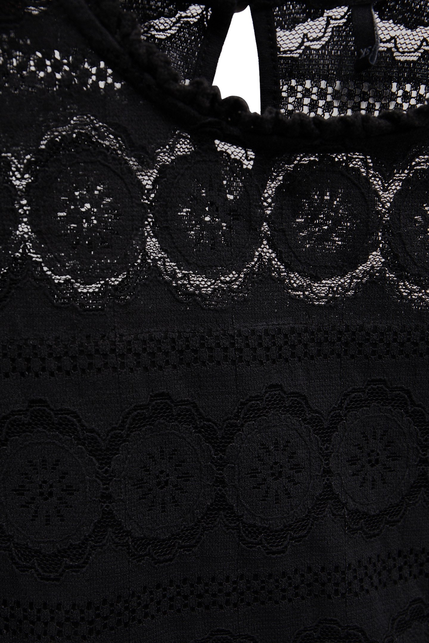 GIRL'S ALL-LACE BLACK DRESS 7