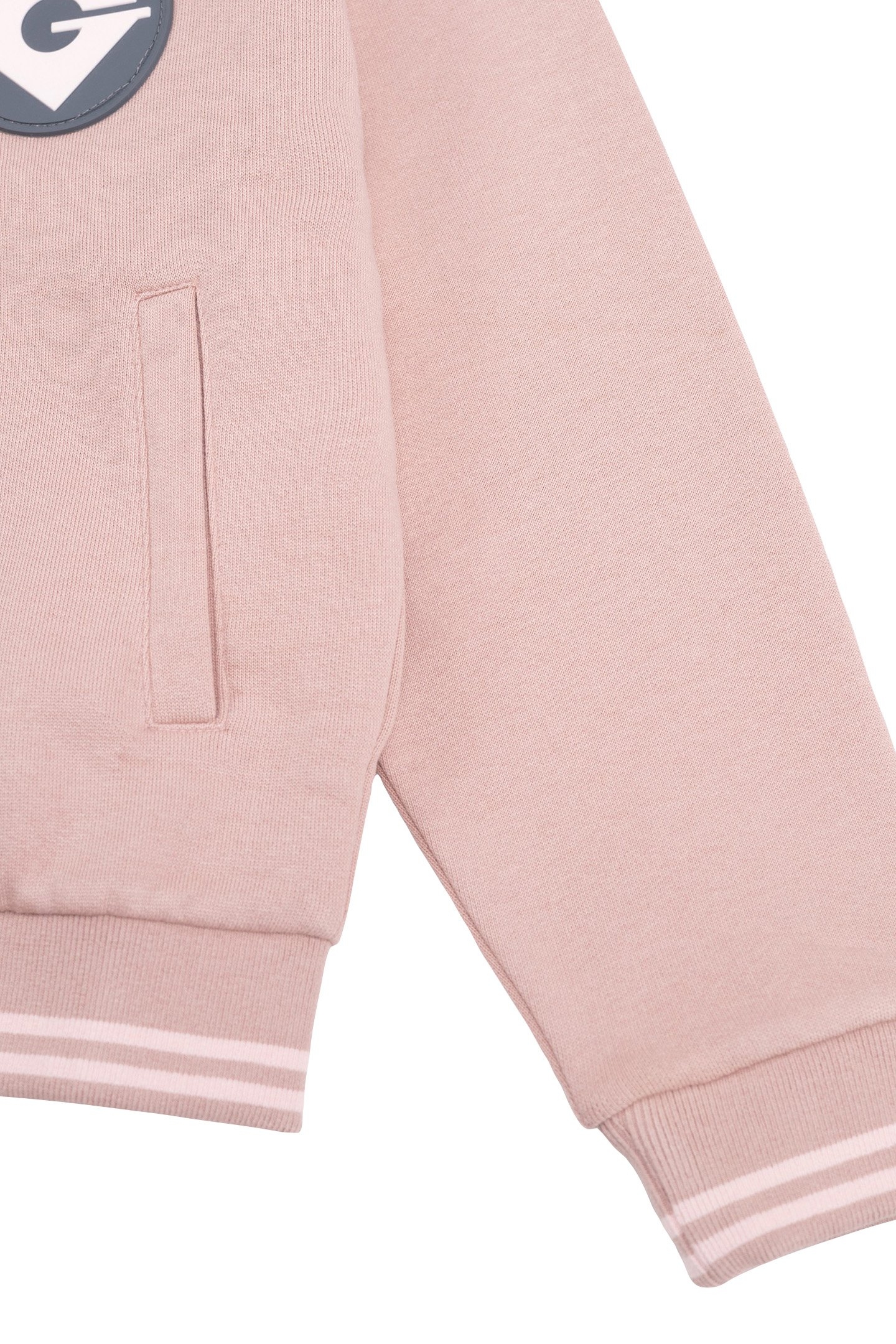 PINK CARDIGAN ORGANIC COTTON MINI VISUAL BACK MINIONS GIRL 4