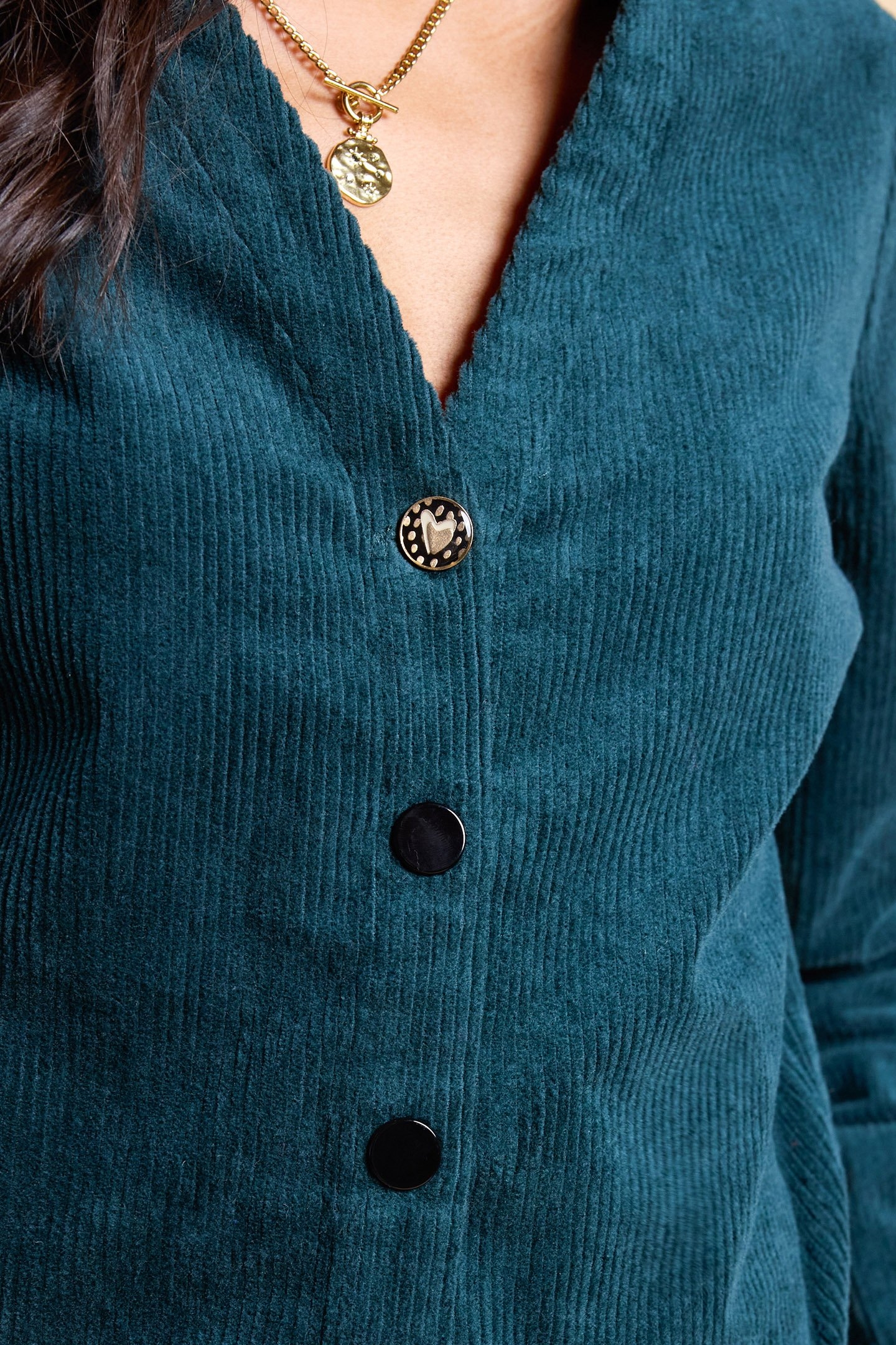 NIGHT GREEN CORDUROY JUMPSUIT 4