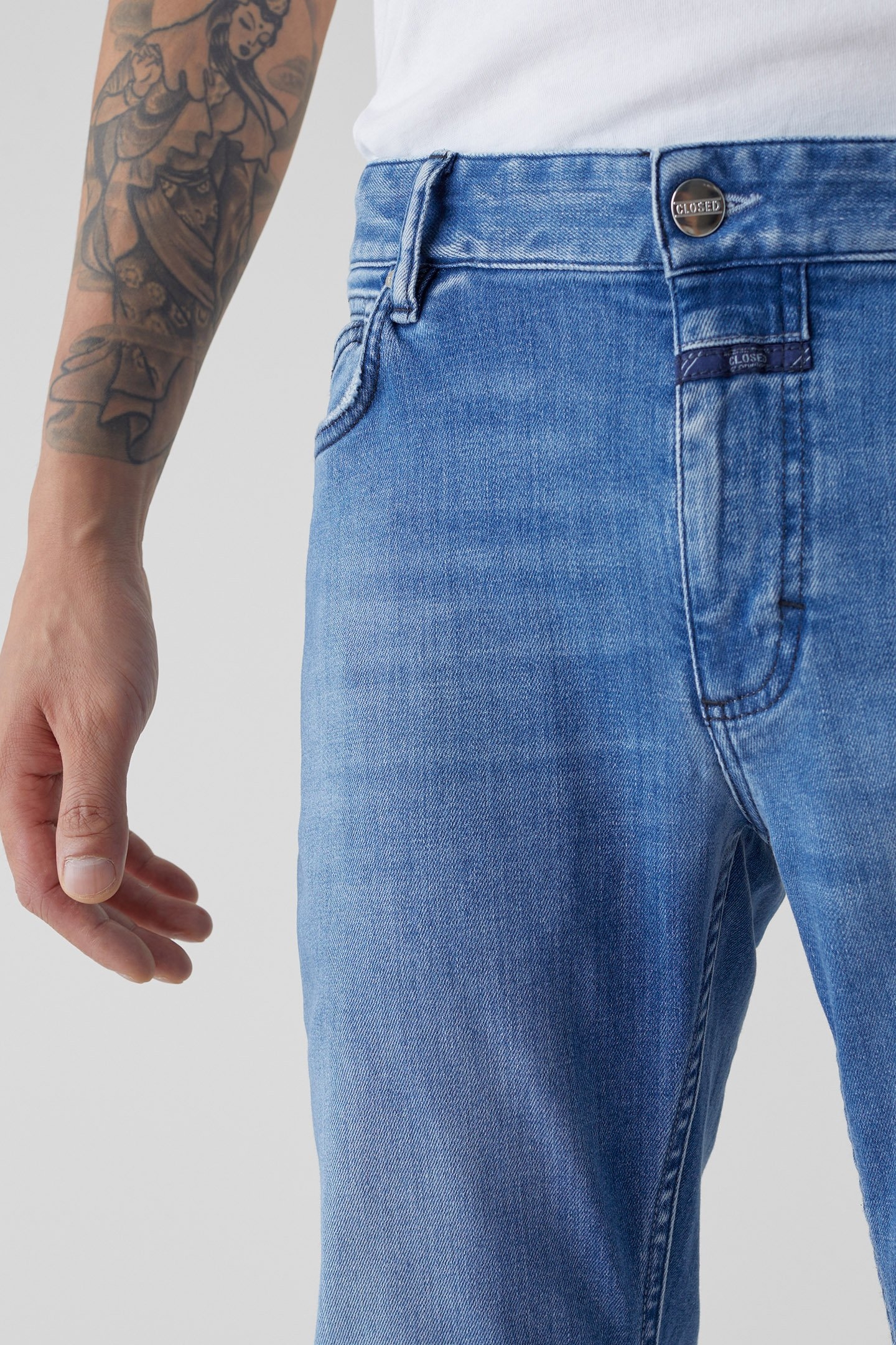 UNITY SLIM JEANS MID BLUE 6