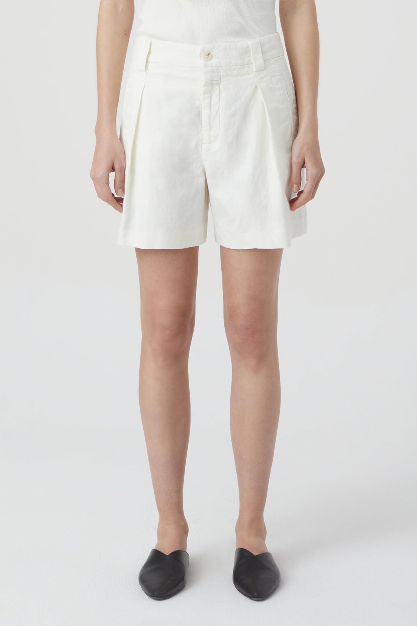 IDABEL SHORTS IVORY 1