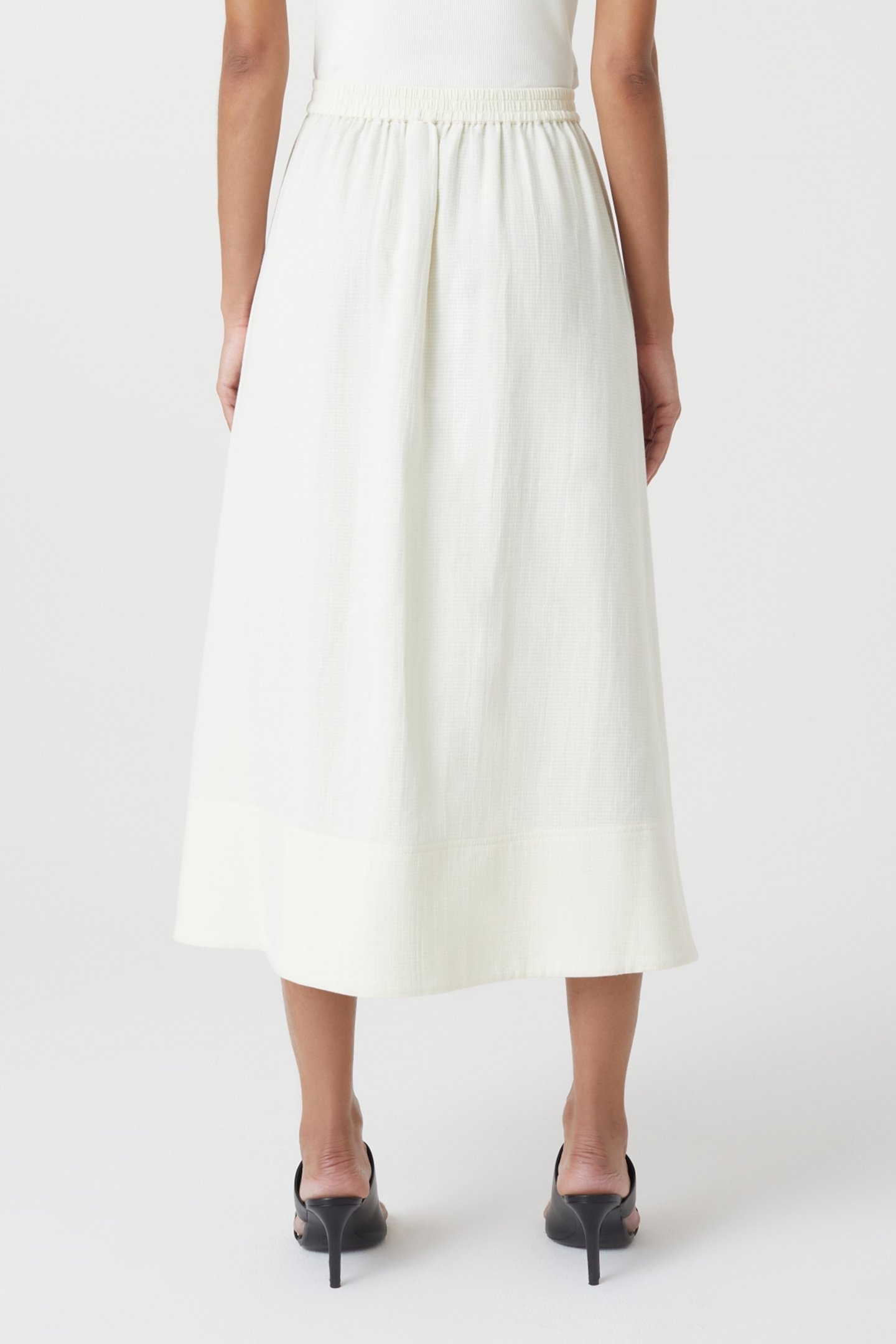 MIDI SKIRT SKIRTS ECRU 2