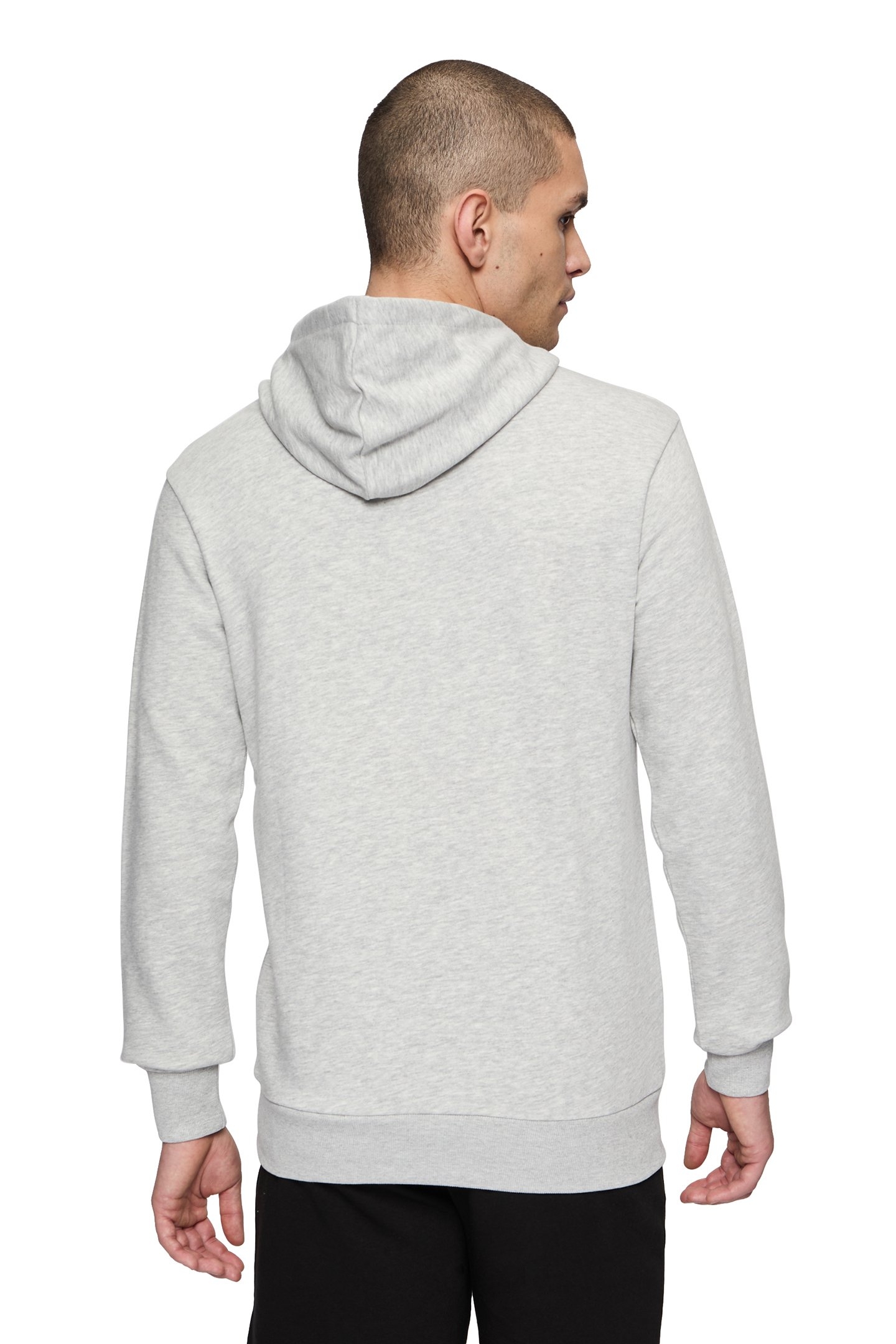 LUMEZZANE HOODIE LIGHT GREY MELANGE 2
