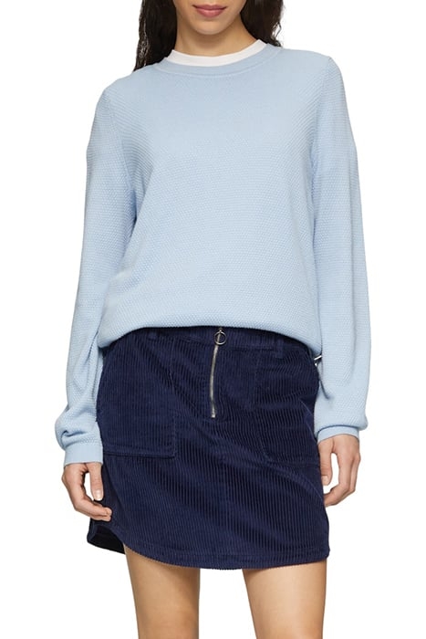 S.OLIVER-QS PULLOVER LIGHTBLUE 1