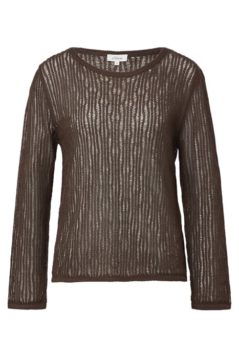 S.OLIVER PULLOVER BROWN 4