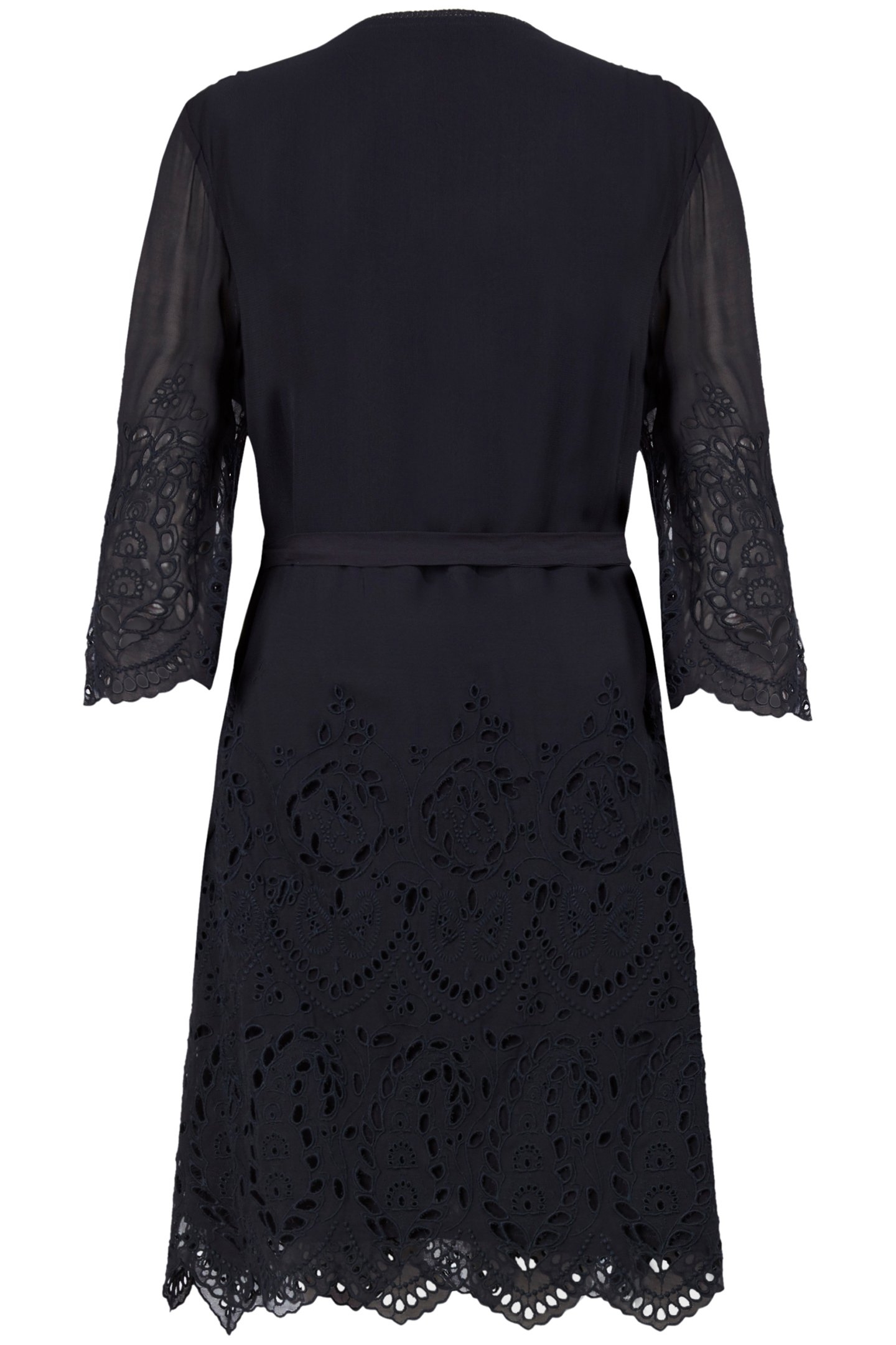 ZARIAH LS DRESS INK BLUE 2