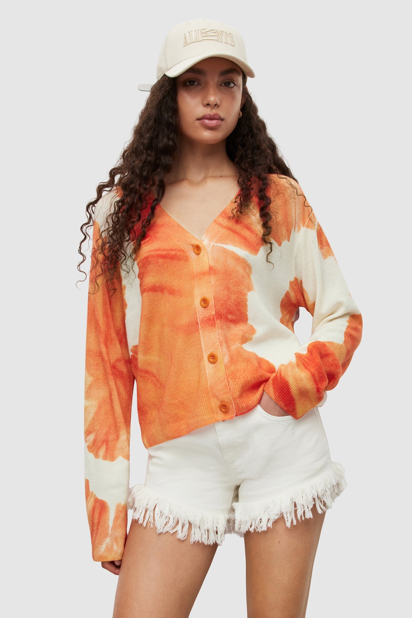 MARIANA CARDIGAN FLAME RED 1