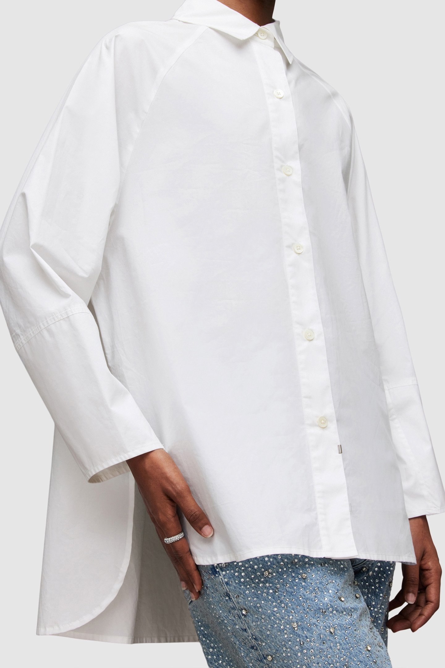 EVIE SHIRT CHALK WHITE 7