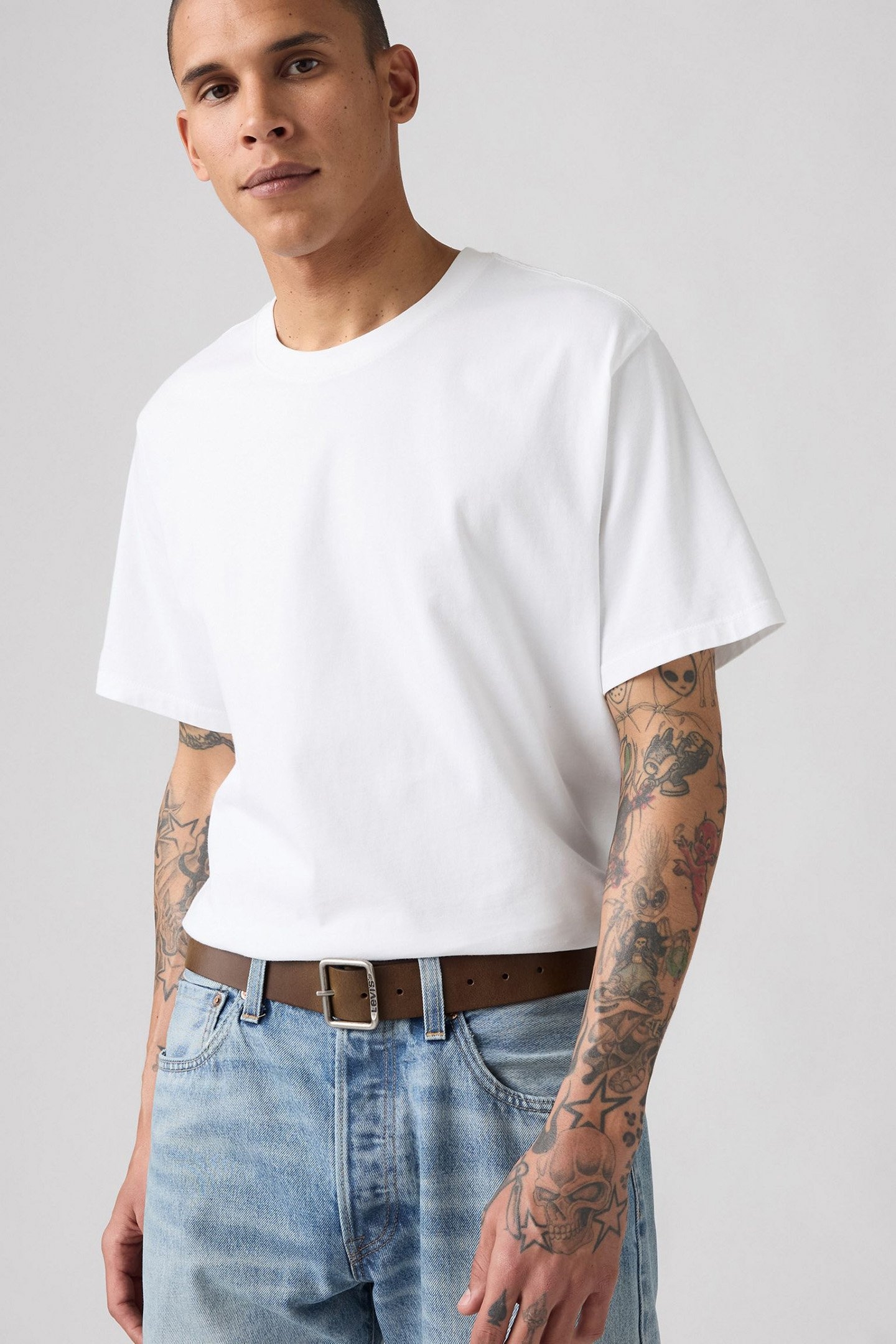 PARKER BELT IN DARK BROWN 2