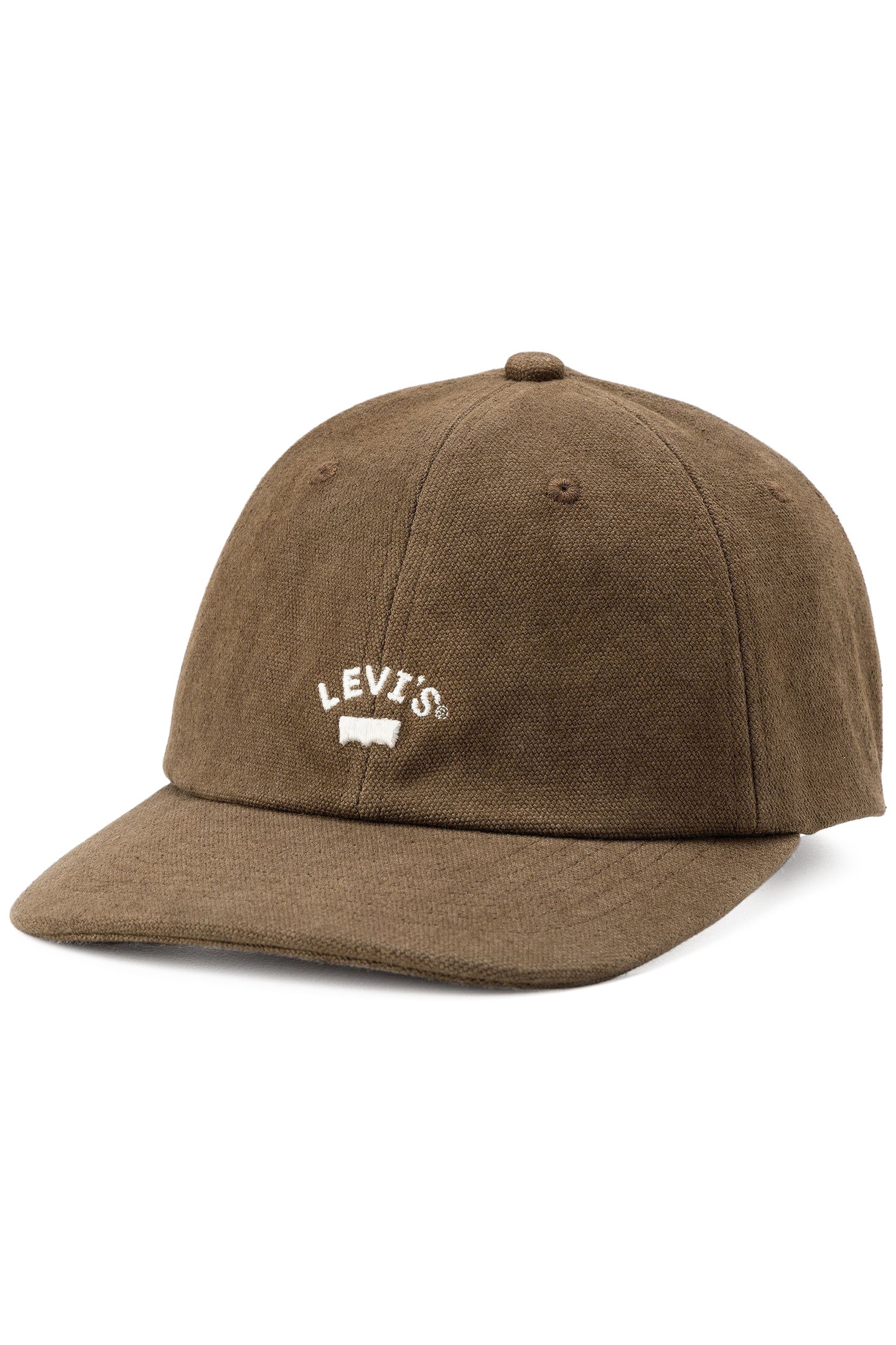 LAZY GIRL LOGO CAP DOWNTOWN BROWN 1