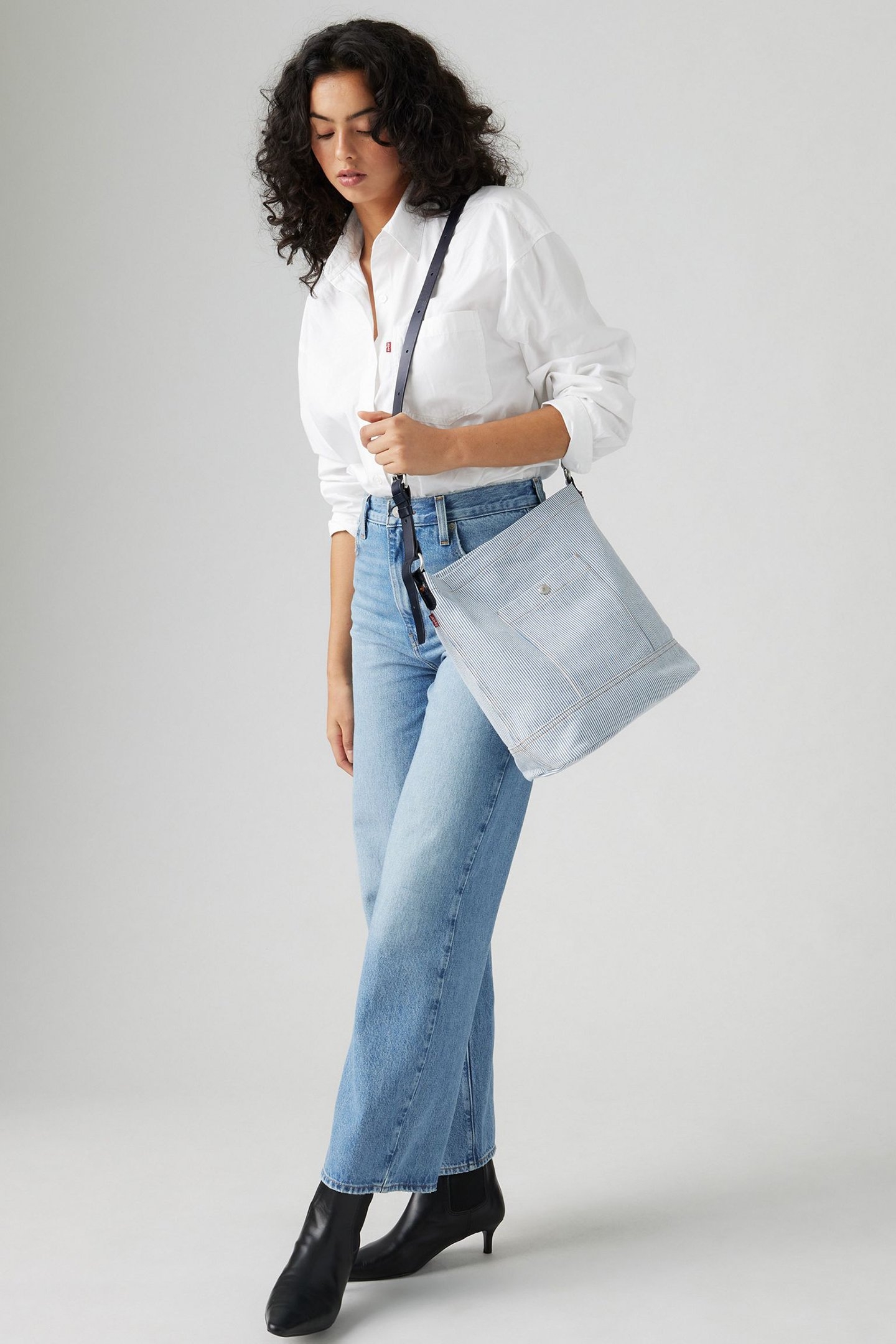 LEVI'S® HERITAGE BUCKET BAG IN STRIPE 2