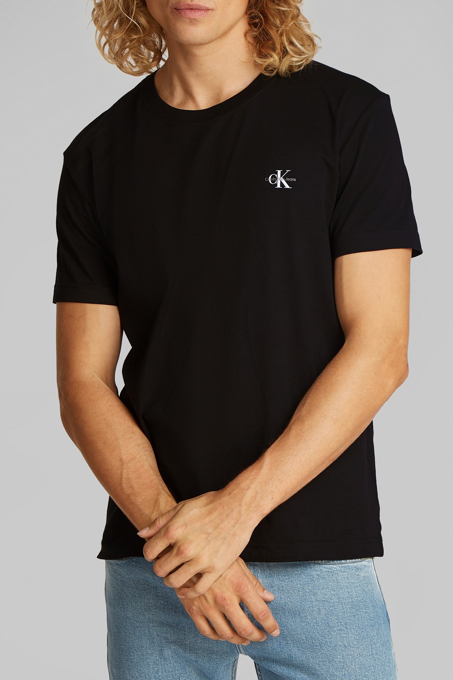 2 PACK MONOLOGO T-SH CK BLACK / CK BLACK 1