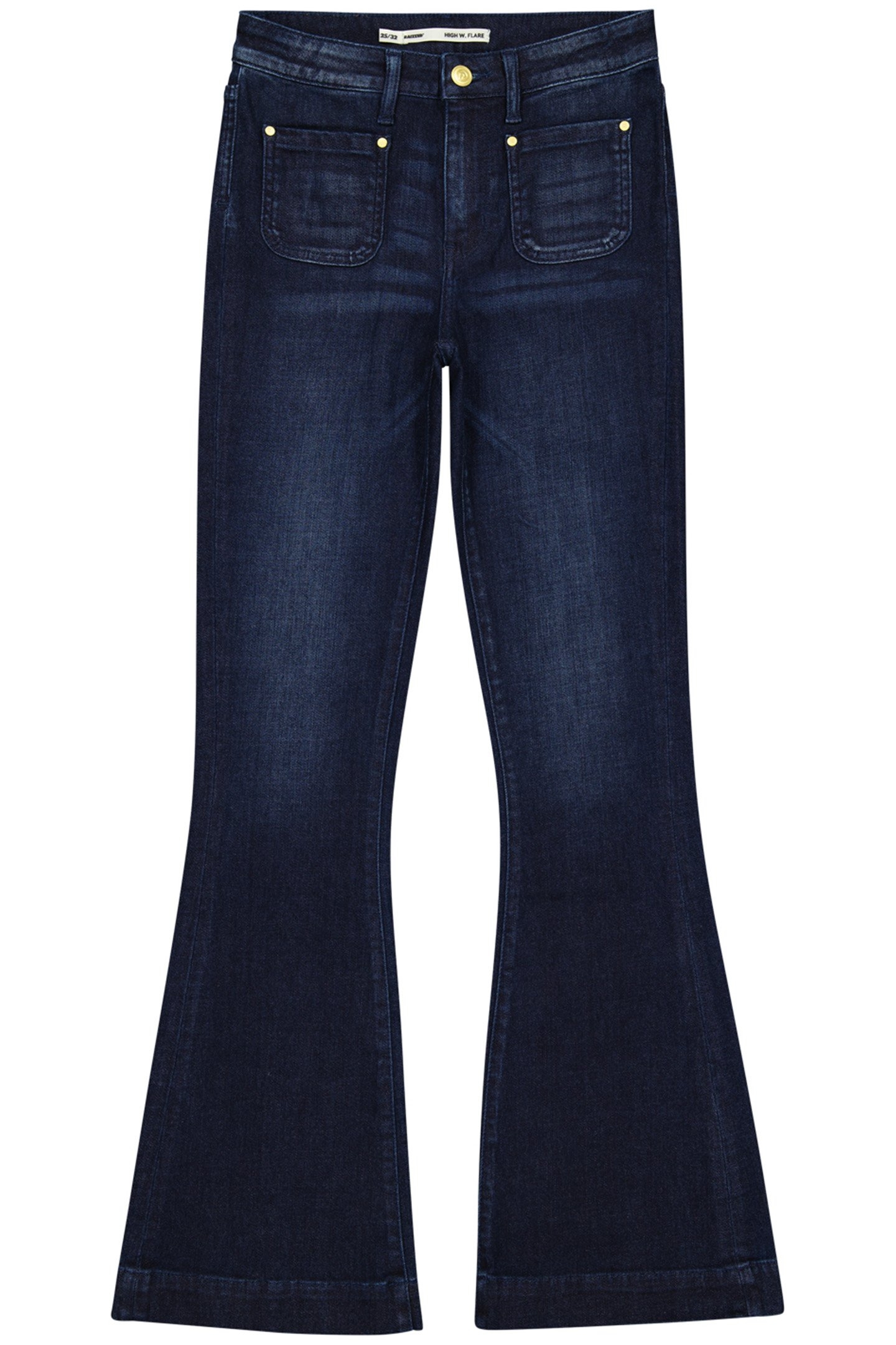 SUNRISE PATCHEDON POCKETS JEANS DARK BLUE STONE 1