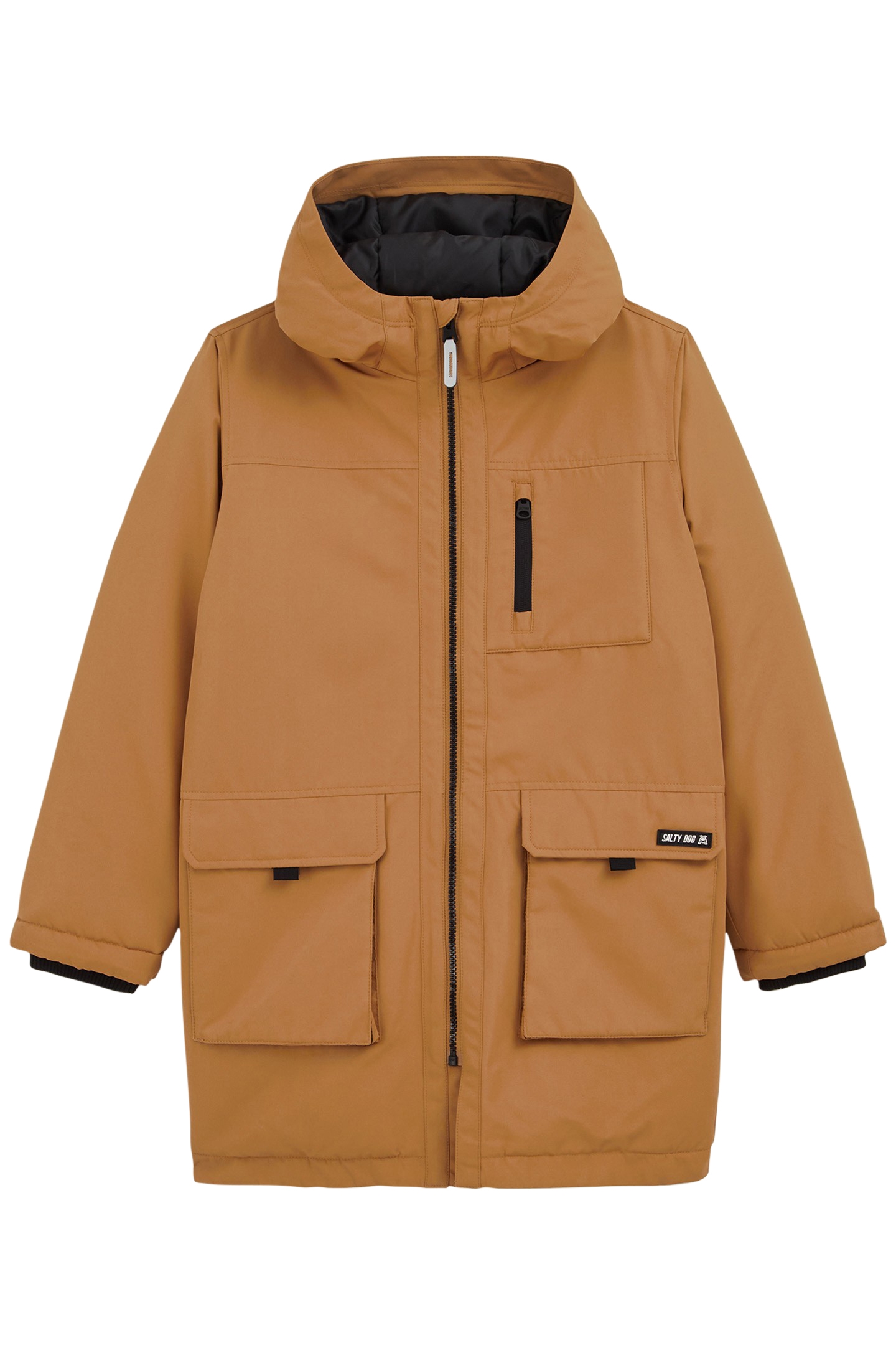 JACKET LONG LENGTH OCHRE YELLOW 2