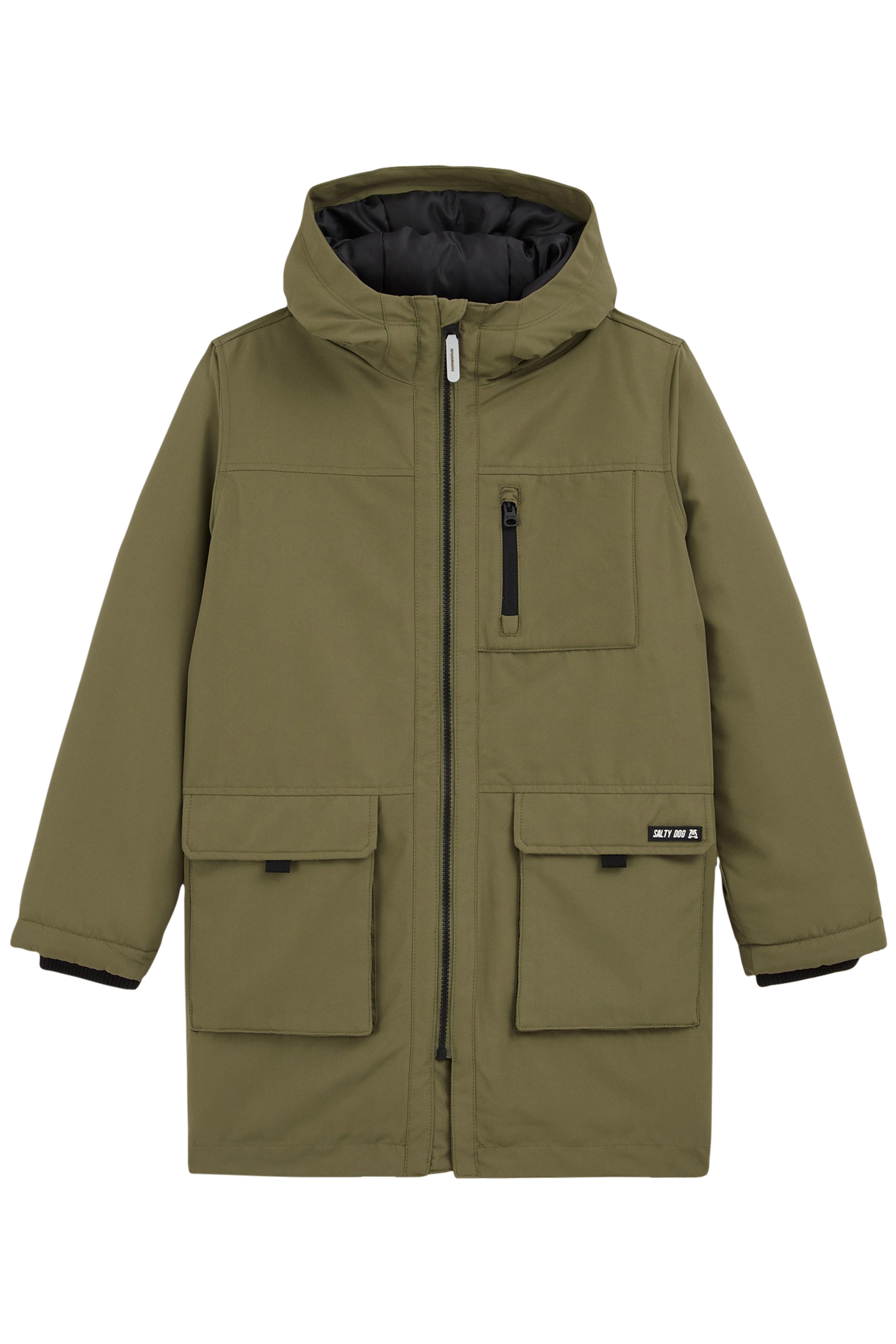 JACKET LONG LENGTH OLIVE GREEN 3