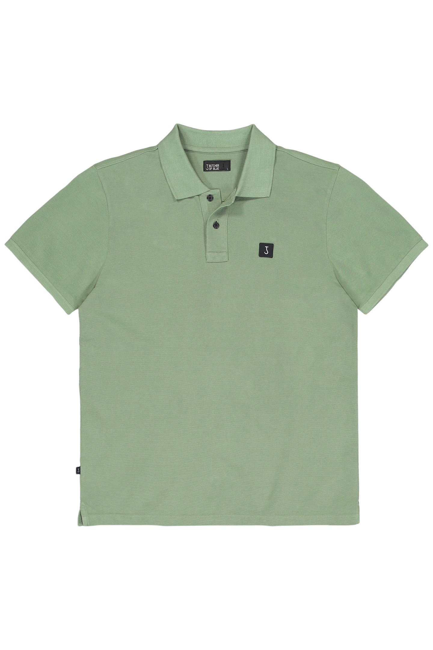 ARMY PIQUE POLO JADE GREEN 3