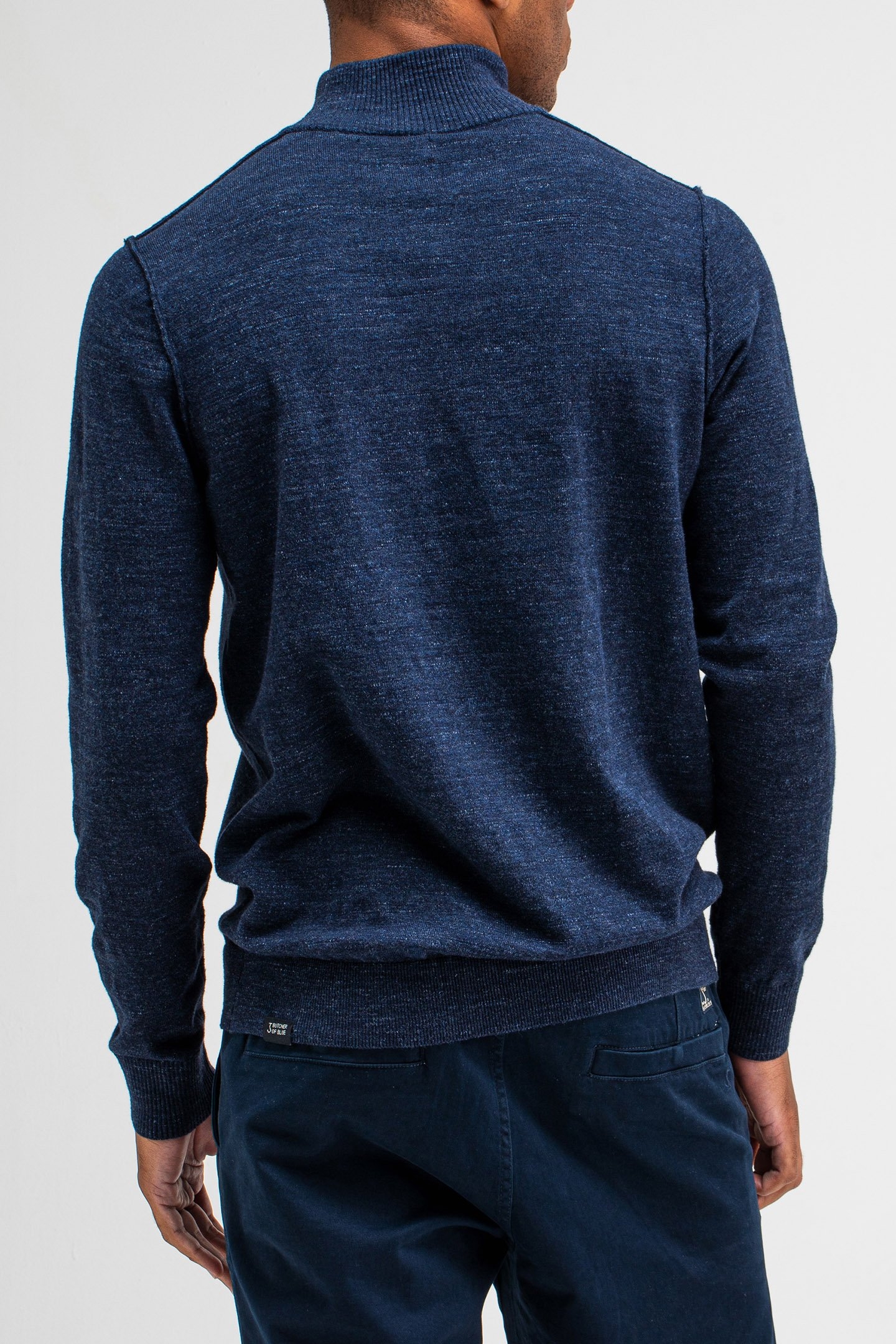 LT CLIFDEN HALF ZIP ALASKA BLUE 2