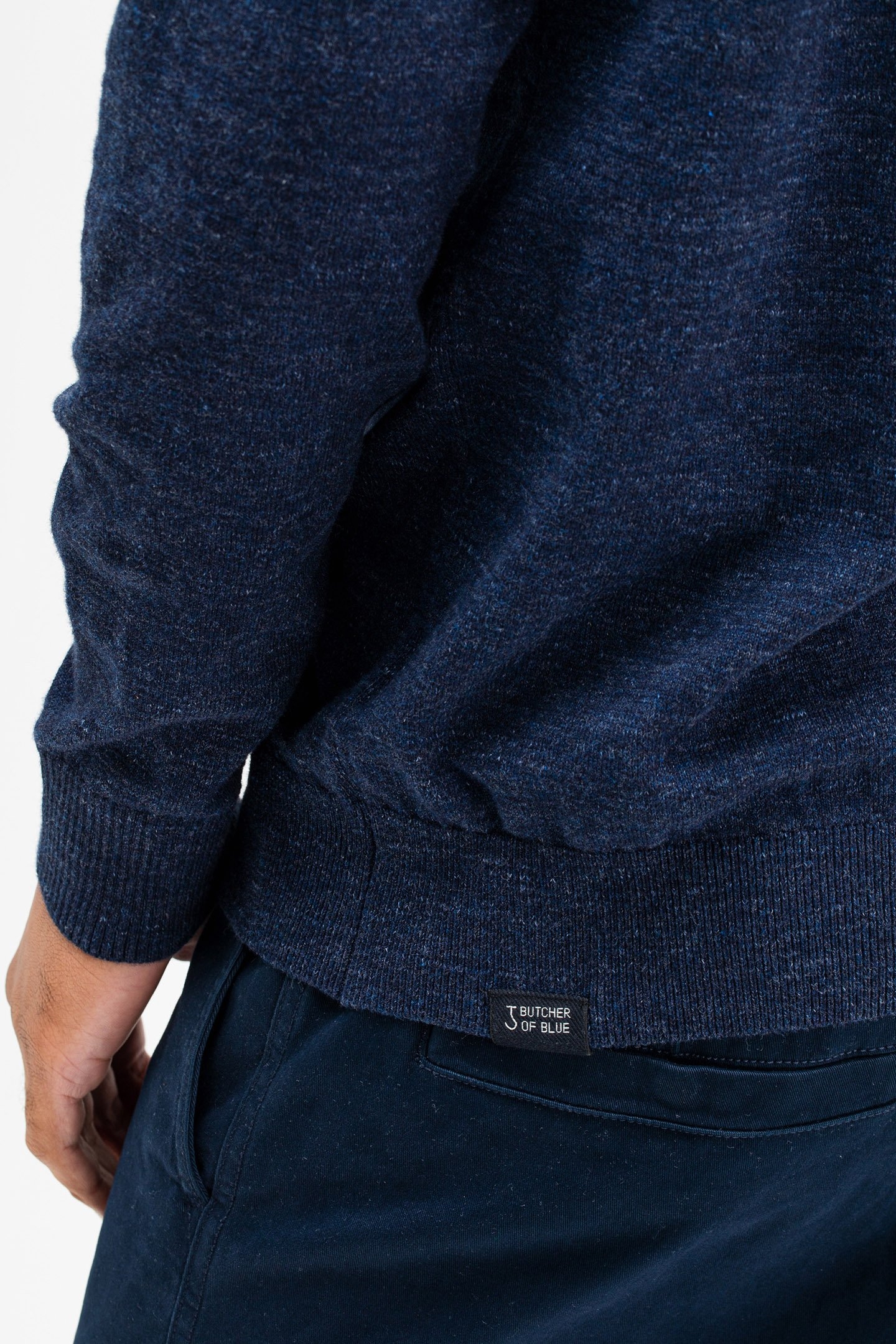 LT CLIFDEN HALF ZIP ALASKA BLUE 6