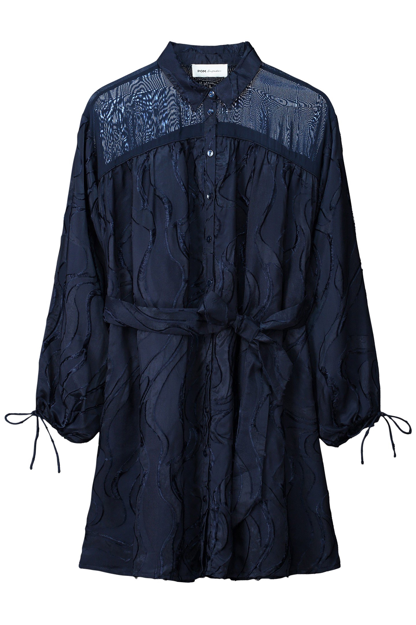 DRESS - JACQUARD MIDNIGHT BLUE 3