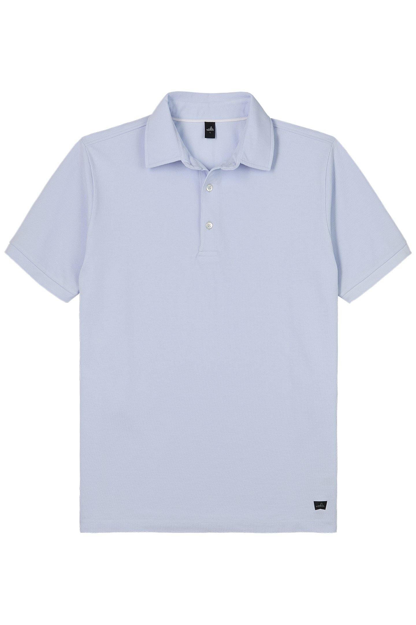 DAVIS | PIQUÉ POLO SHIRT ICE BLUE 2