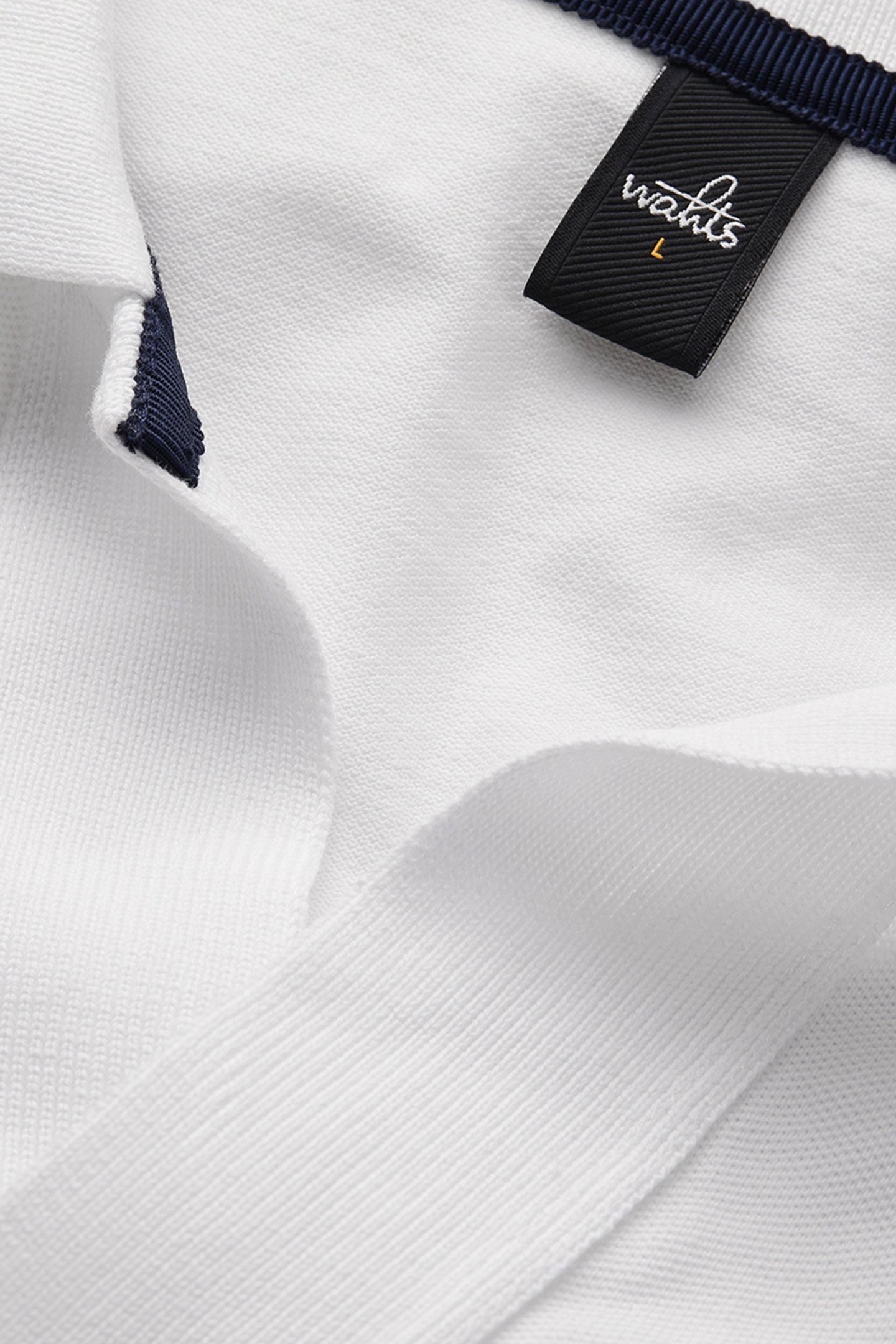 RICE | PIQUÉ RETRO POLO SHIRT PURE WHITE 2