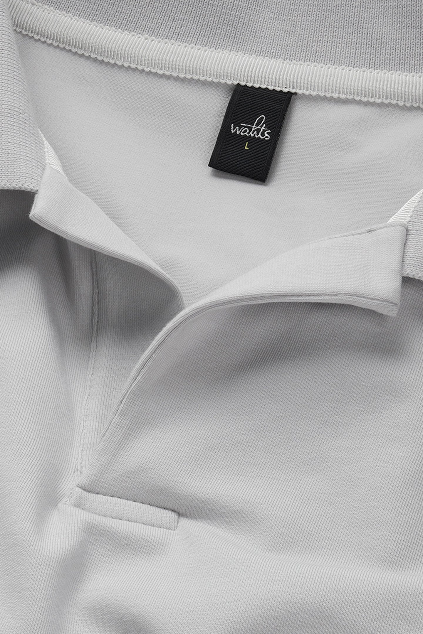 HASTINGS | STRETCH JERSEY POLO LIGHT GREY 2